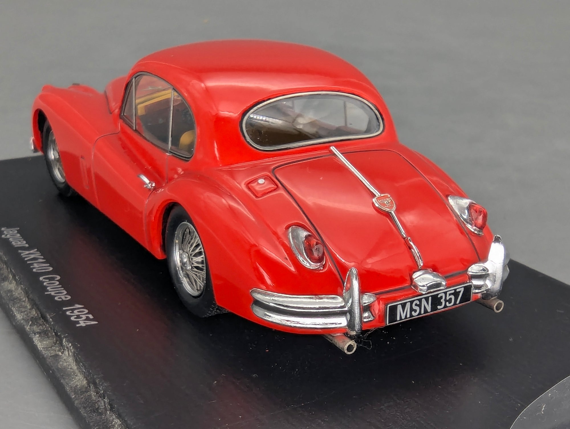Modellautos 1:43 Spark S2113 Jaguar XK140 Coupe 1954 Rot mit OVP
