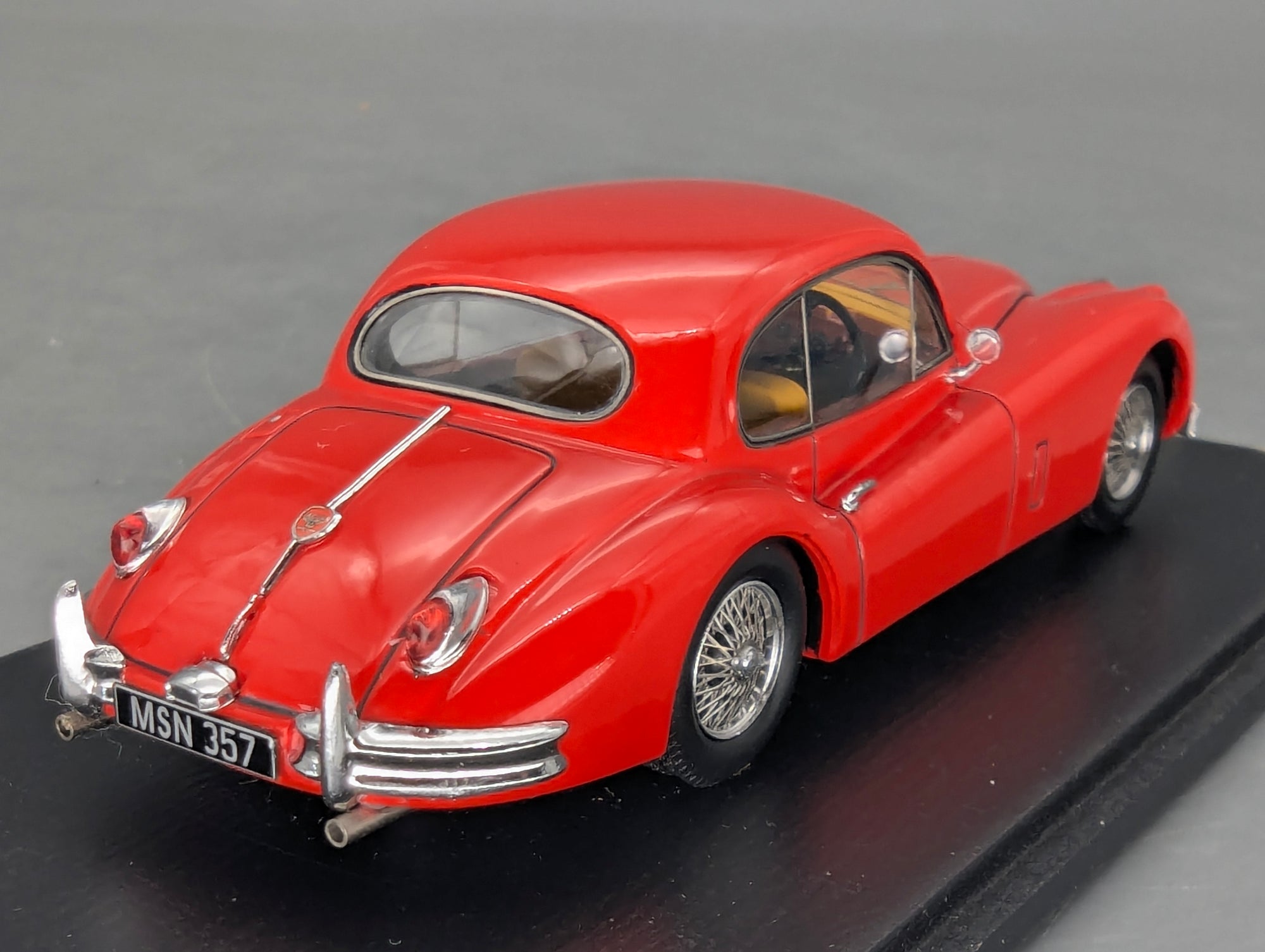 Modellautos 1:43 Spark S2113 Jaguar XK140 Coupe 1954 Rot mit OVP