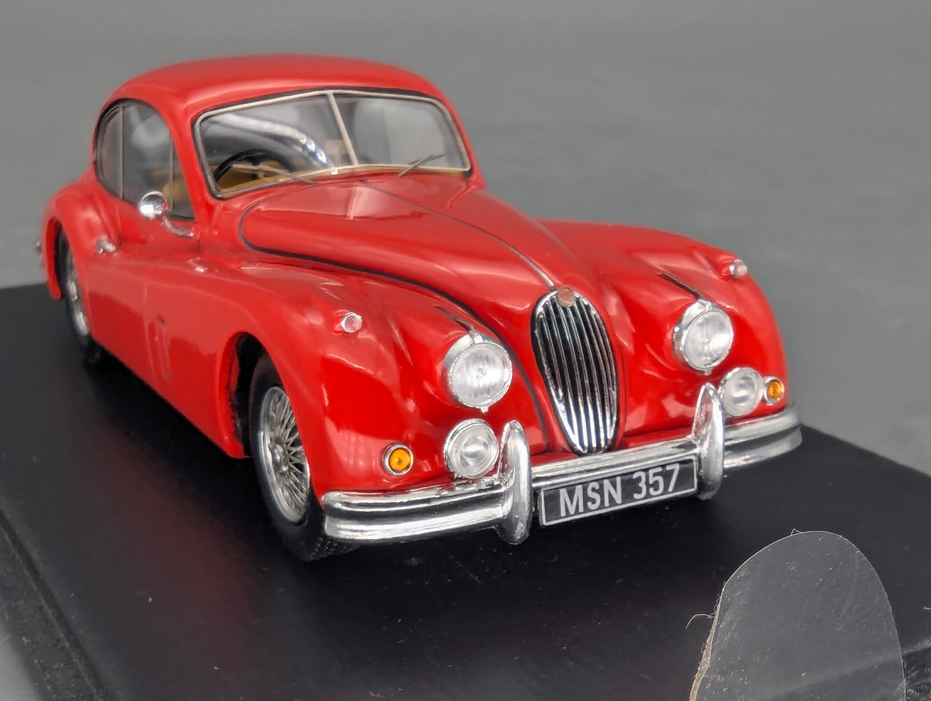 Modellautos 1:43 Spark S2113 Jaguar XK140 Coupe 1954 Rot mit OVP