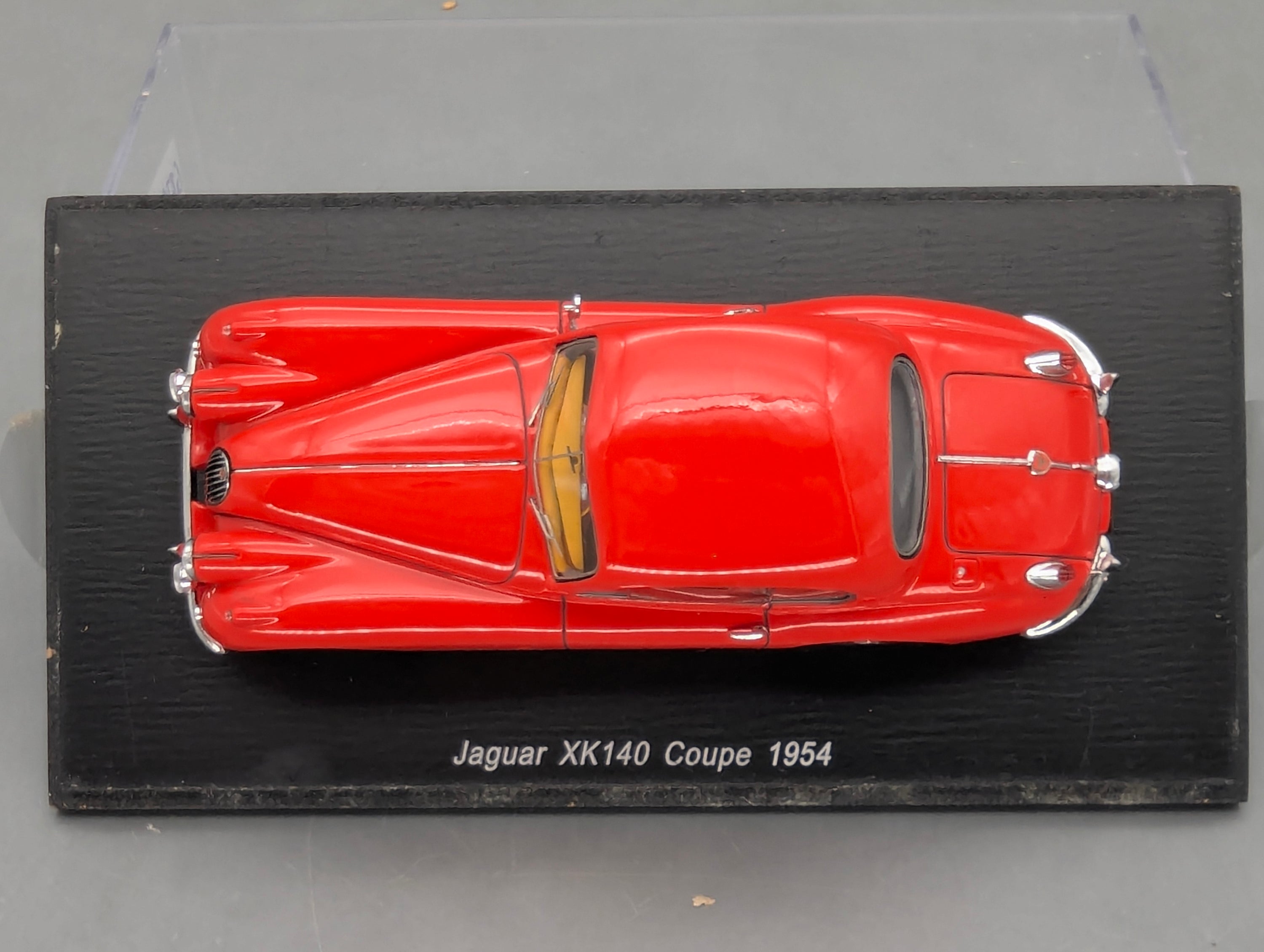 Modellautos 1:43 Spark S2113 Jaguar XK140 Coupe 1954 Rot mit OVP