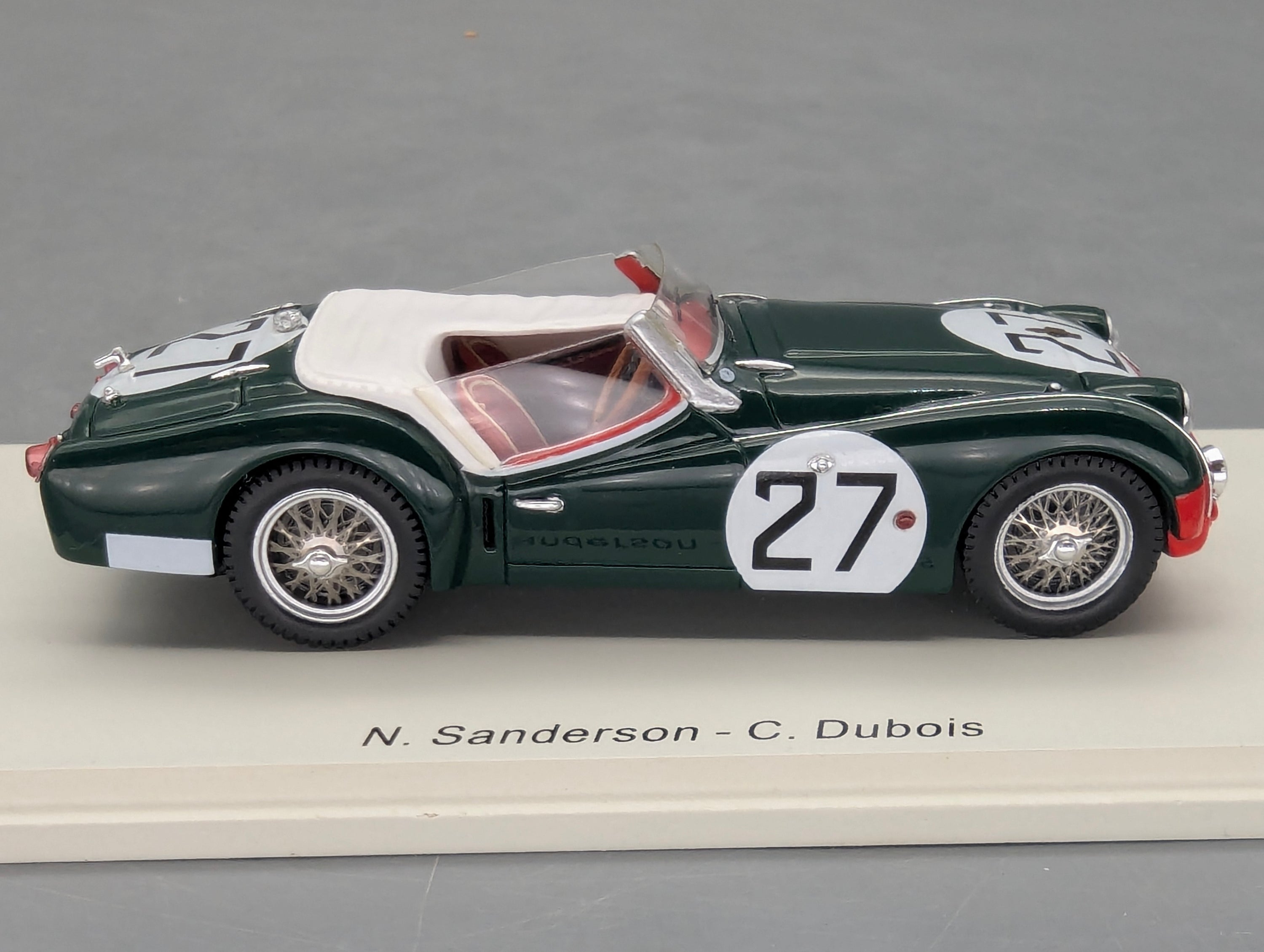 Modellautos 1:43 Spark S1397 Triumph TR3 S 24h Le Mans 1959 #27 mit OVP