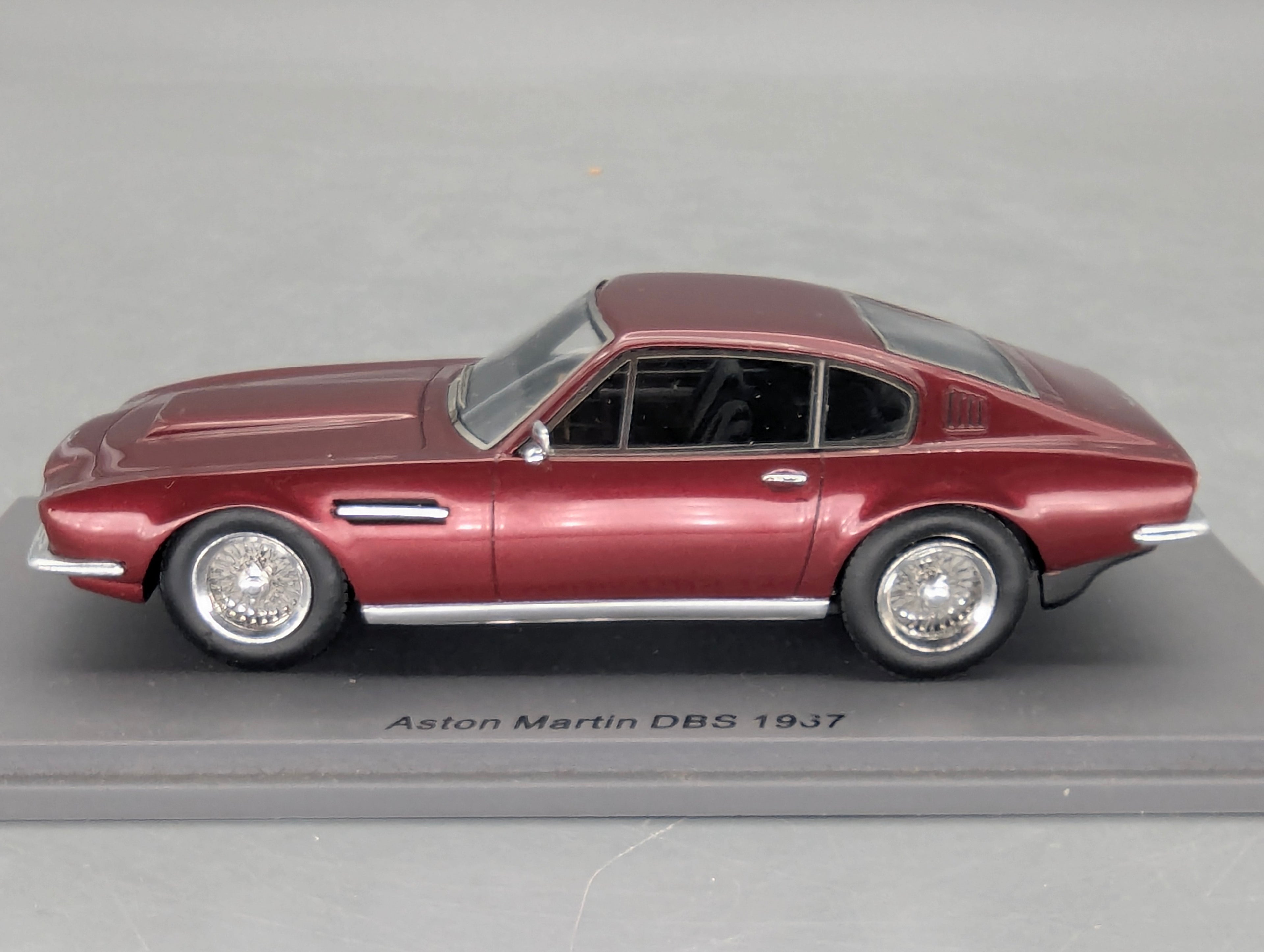 Modellautos 1:43 Spark S0573 Aston Martin DBS 1967 Windsor Red mit OVP