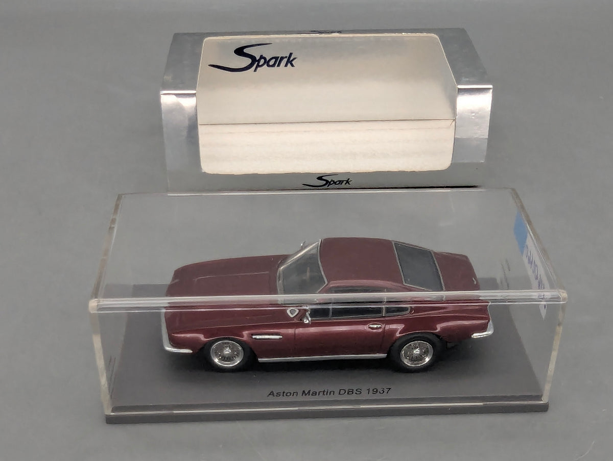 Modellautos 1:43 Spark S0573 Aston Martin DBS 1967 Windsor Red mit OVP