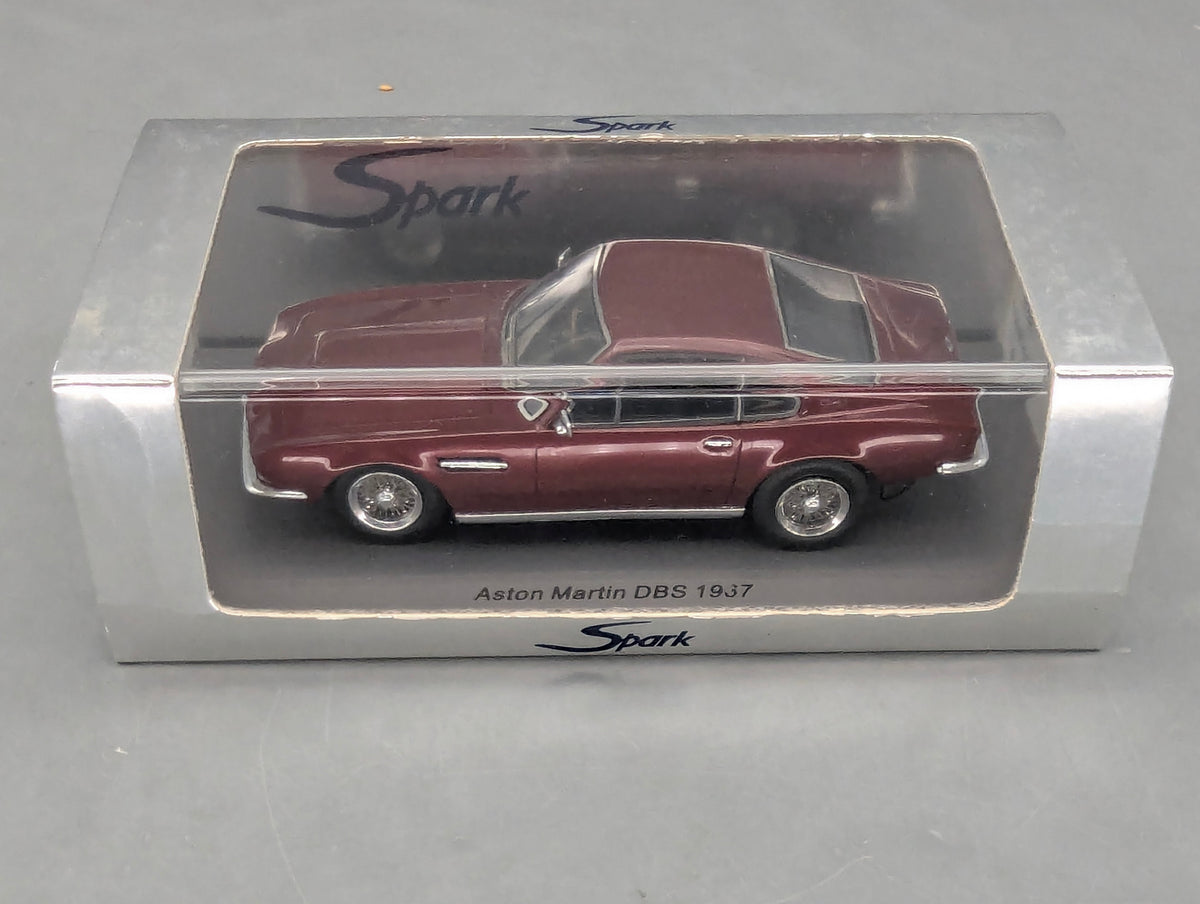 Modellautos 1:43 Spark S0573 Aston Martin DBS 1967 Windsor Red mit OVP