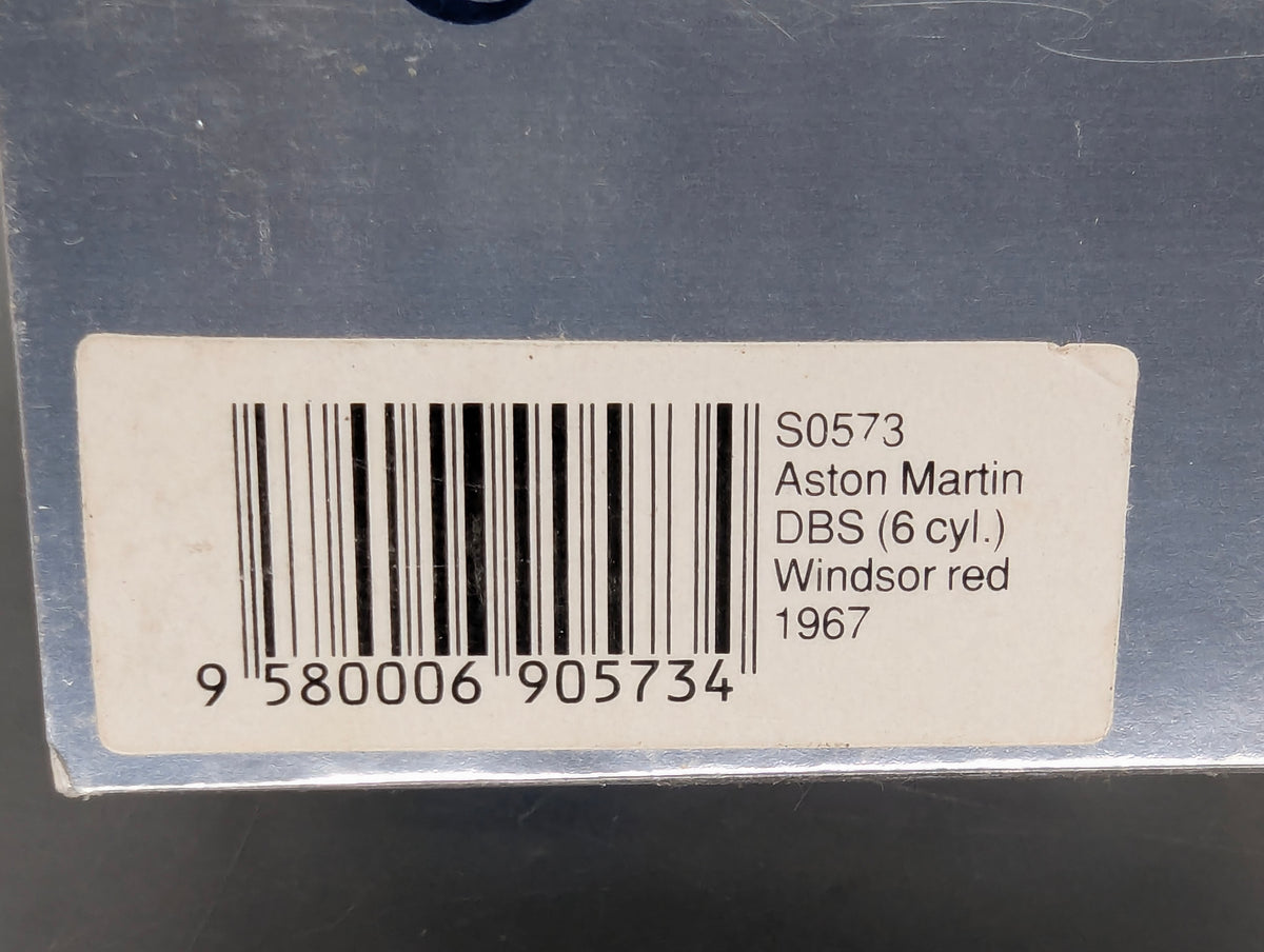 Modellautos 1:43 Spark S0573 Aston Martin DBS 1967 Windsor Red mit OVP