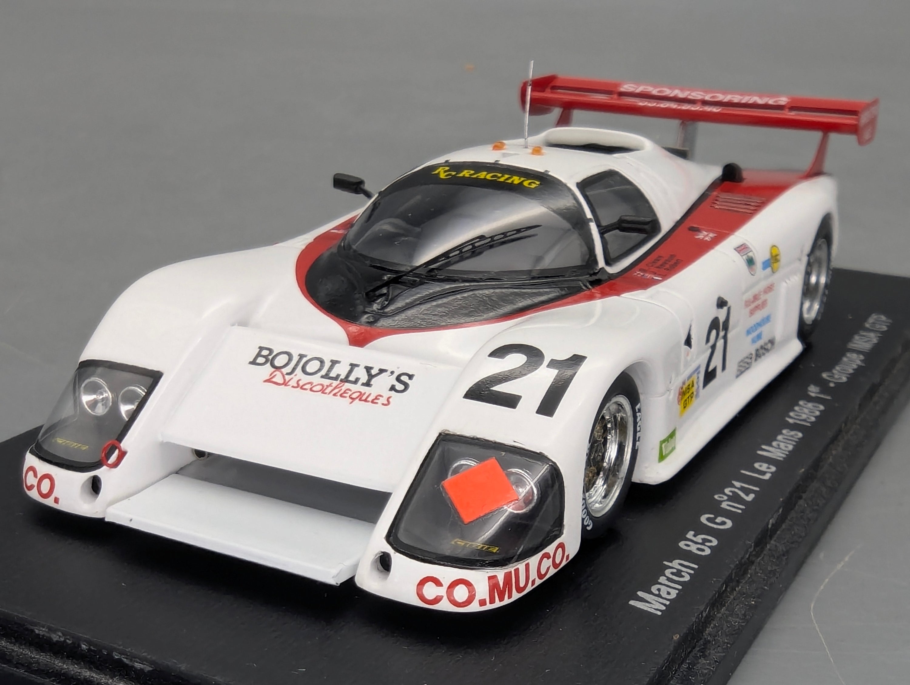 Modellautos 1:43 Spark S3570 March 85 G 24h Le Mans 1986 WINNER #21 mit OVP
