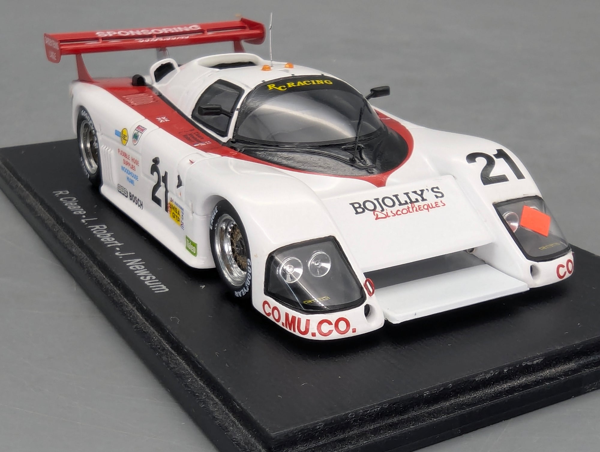 Modellautos 1:43 Spark S3570 March 85 G 24h Le Mans 1986 WINNER #21 mit OVP