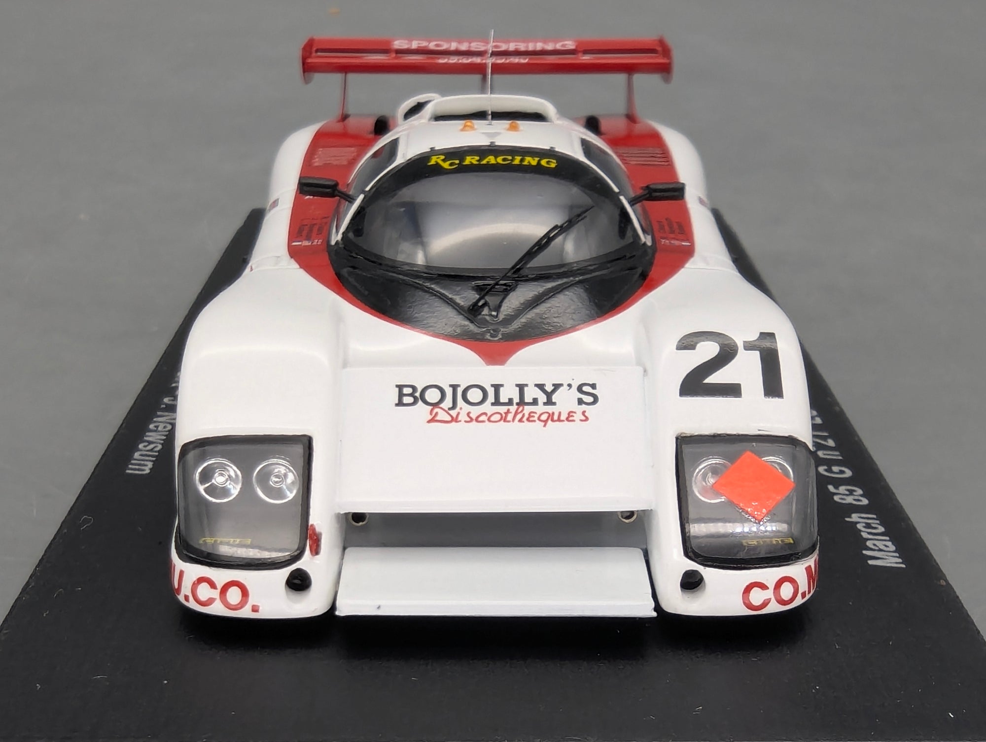 Modellautos 1:43 Spark S3570 March 85 G 24h Le Mans 1986 WINNER #21 mit OVP
