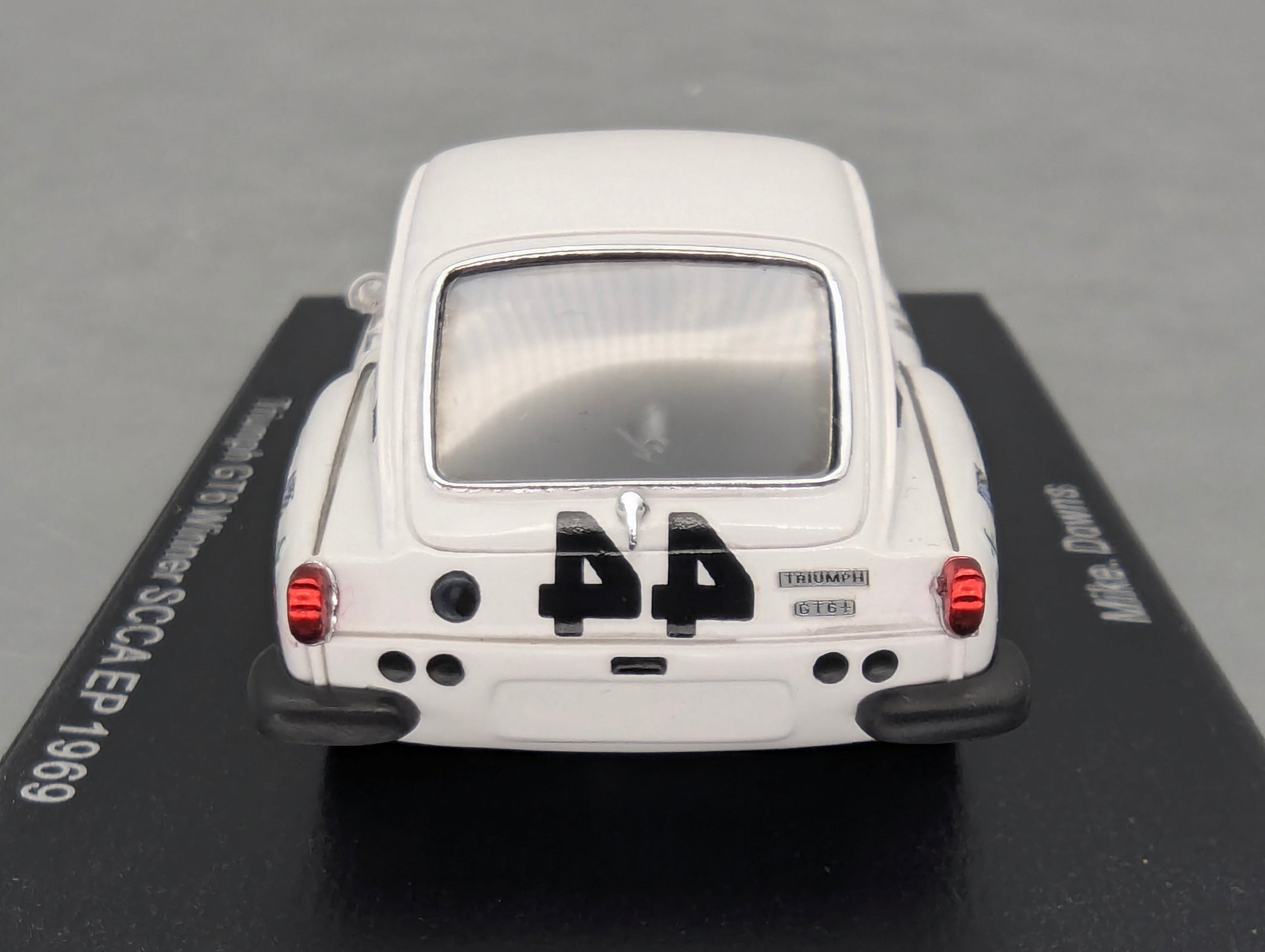 Modellautos 1:43 Spark S6010 Triumph GT6 WINNER SCCA EP 1969 #44 mit OVP