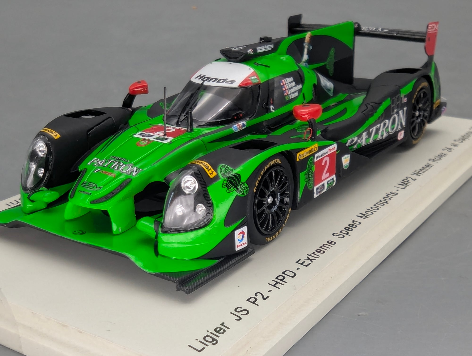 Modellautos 1:43 Spark 43DA16 Ligier JS P2 HPD WINNER Daytona 2016 #2 mit OVP