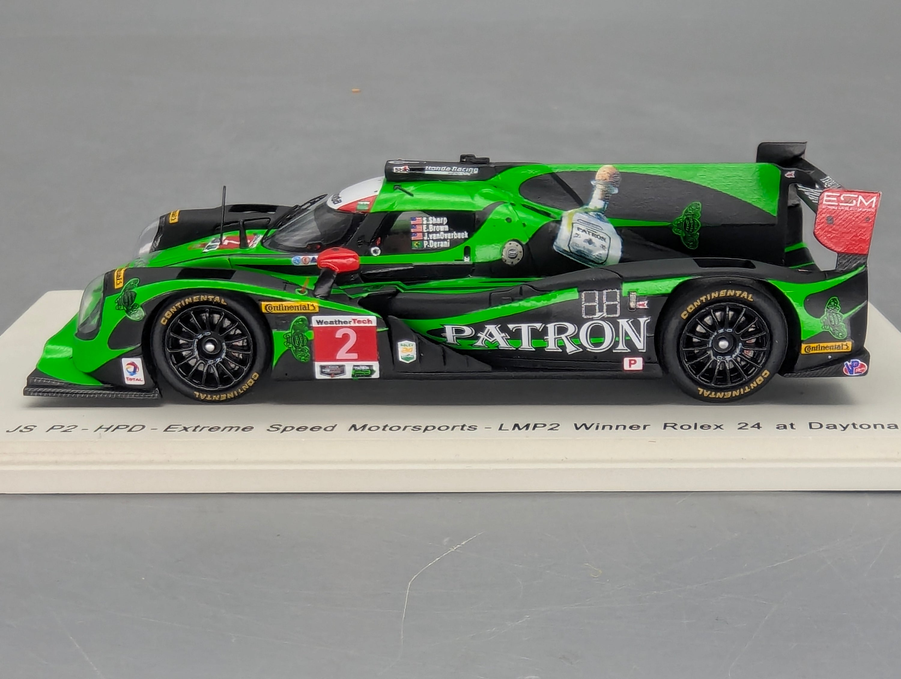 Modellautos 1:43 Spark 43DA16 Ligier JS P2 HPD WINNER Daytona 2016 #2 mit OVP