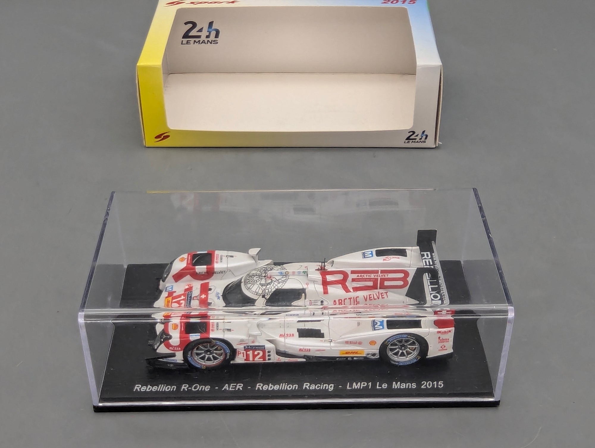 Model Cars 1:43 Spark SB660 BMW 635 CSi 24h Spa 1985 #3 with original packaging
