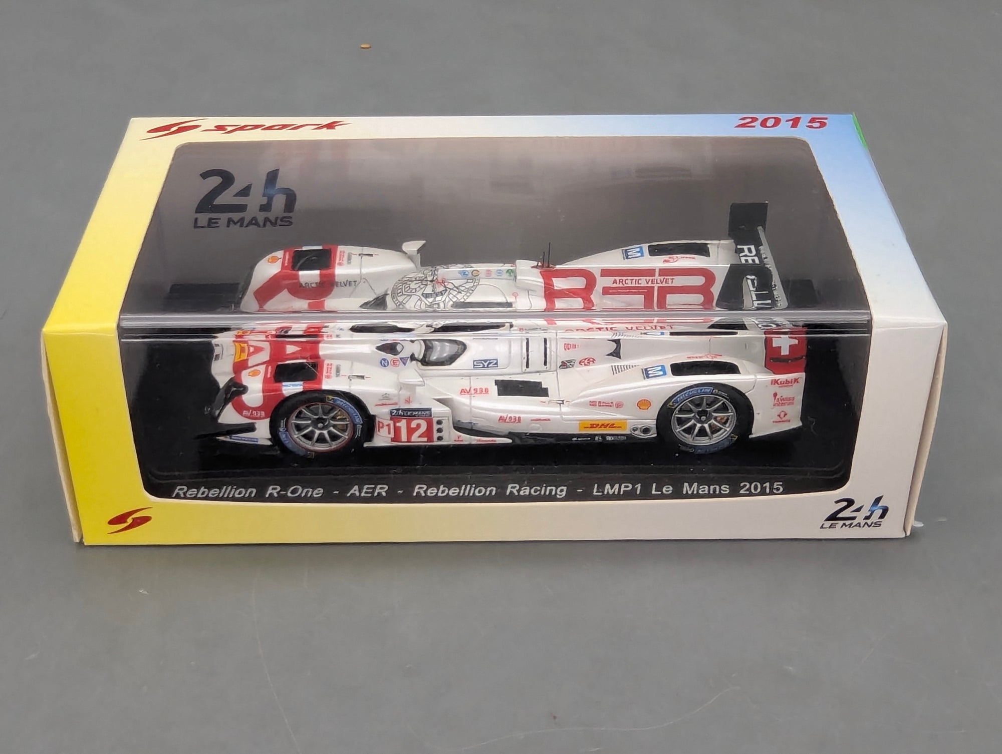 Model Cars 1:43 Spark SB660 BMW 635 CSi 24h Spa 1985 #3 with original packaging