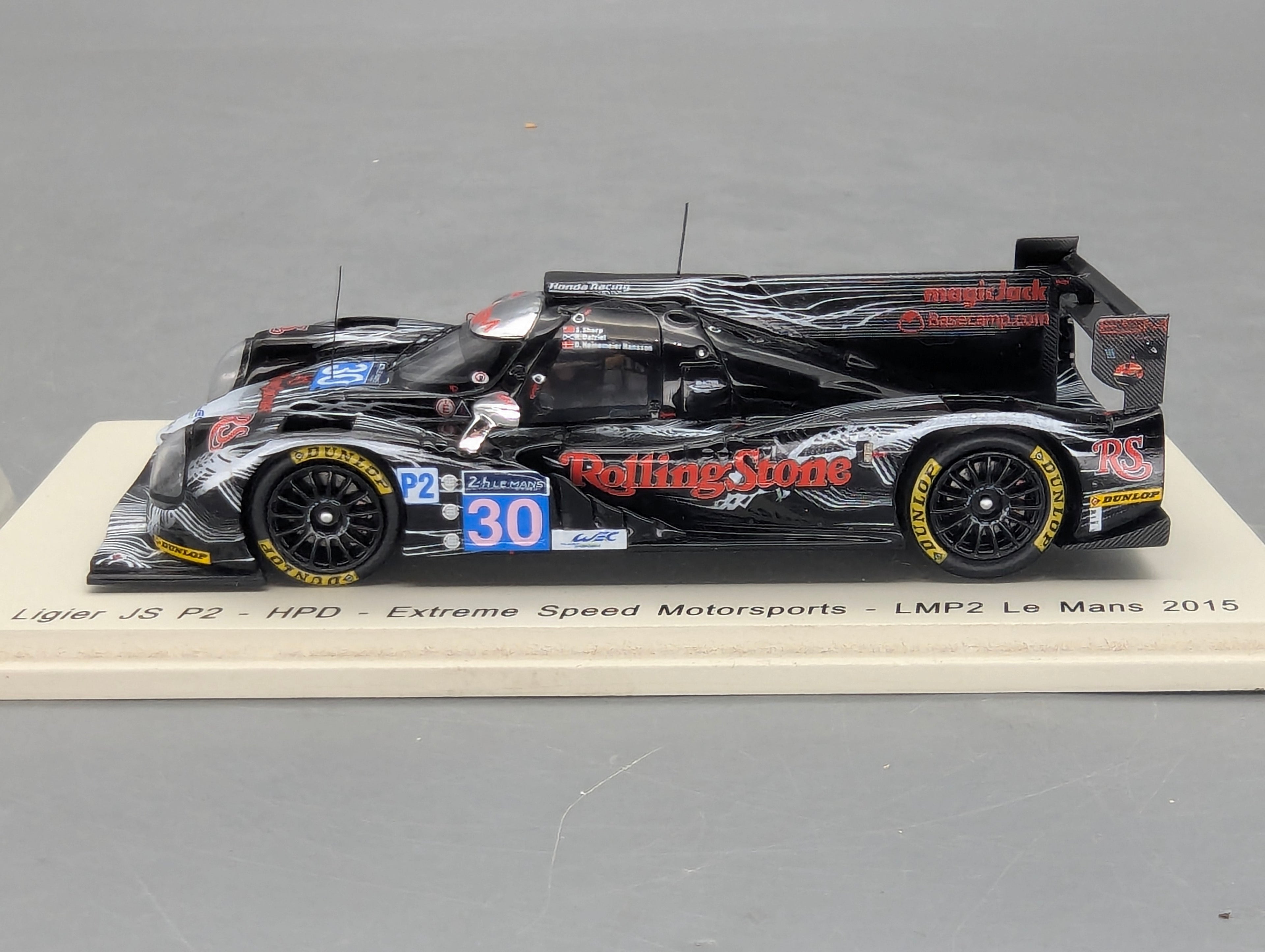 Modellautos 1:43 Spark S4647 Ligier JS P2 LMP2 24h Le Mans 2015 #30 mit OVP
