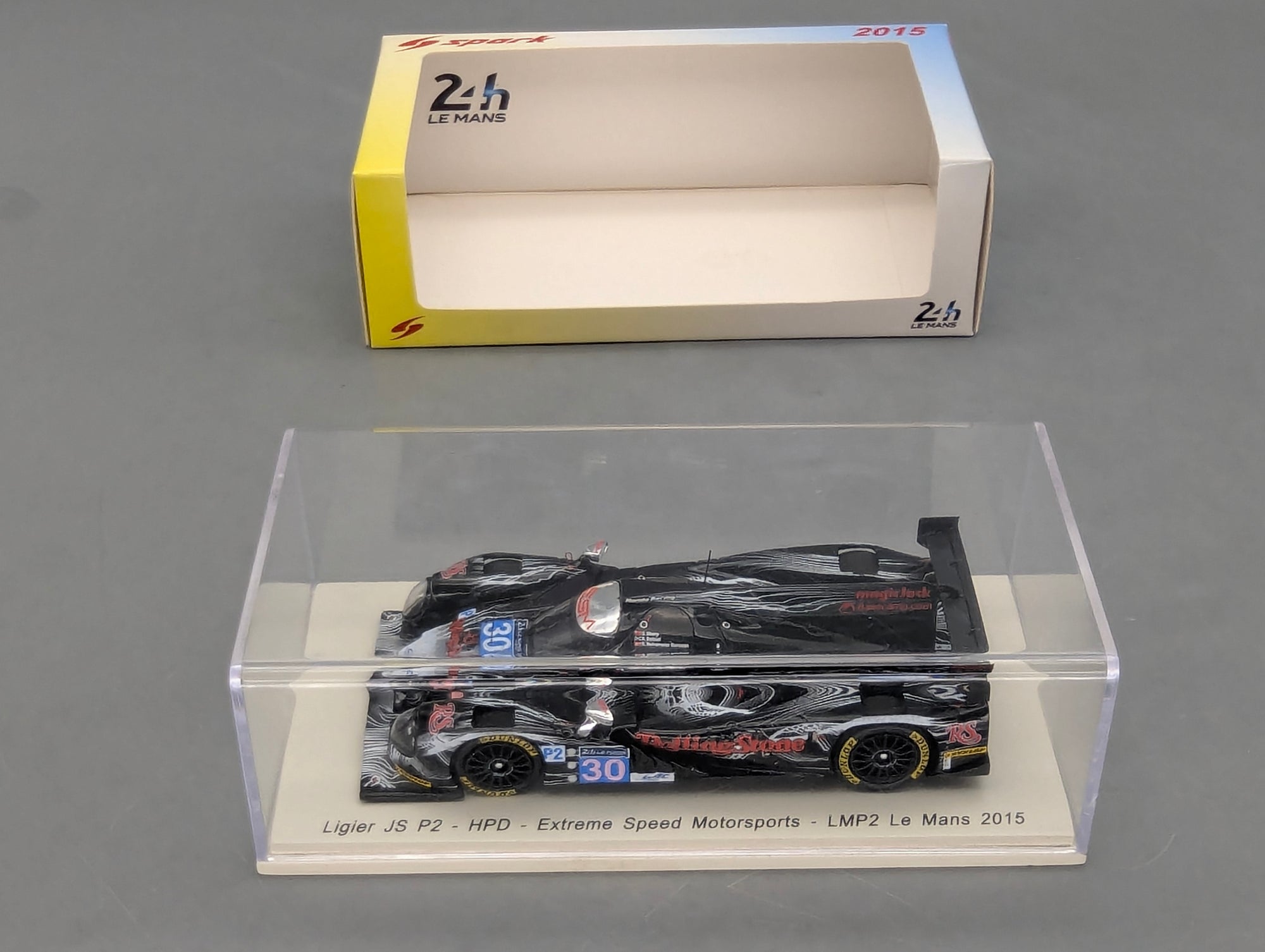 Modellautos 1:43 Spark S4647 Ligier JS P2 LMP2 24h Le Mans 2015 #30 mit OVP
