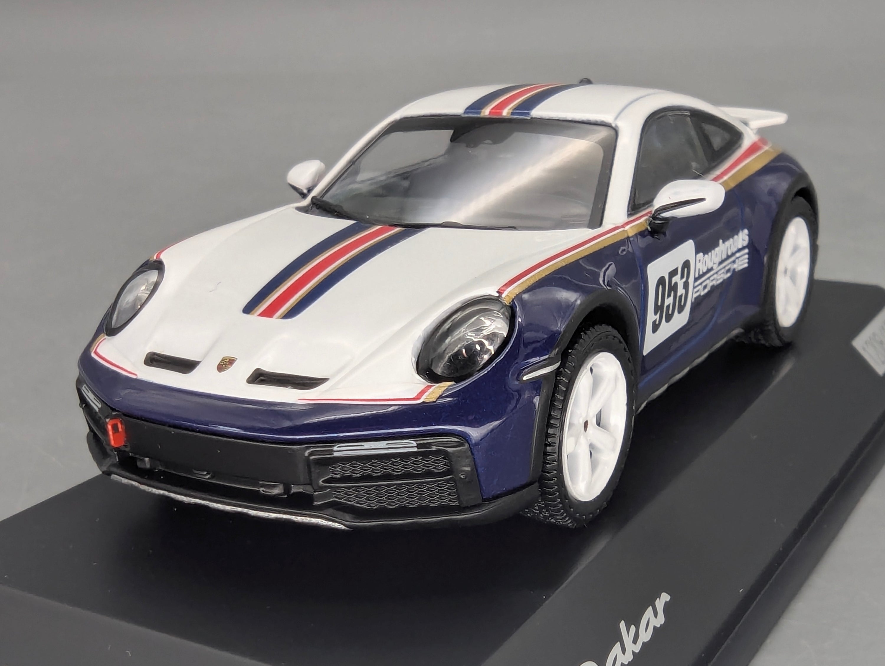 Modellautos 1:43 Spark Porsche 911 Dakar #953 mit WAP Dealer OVP