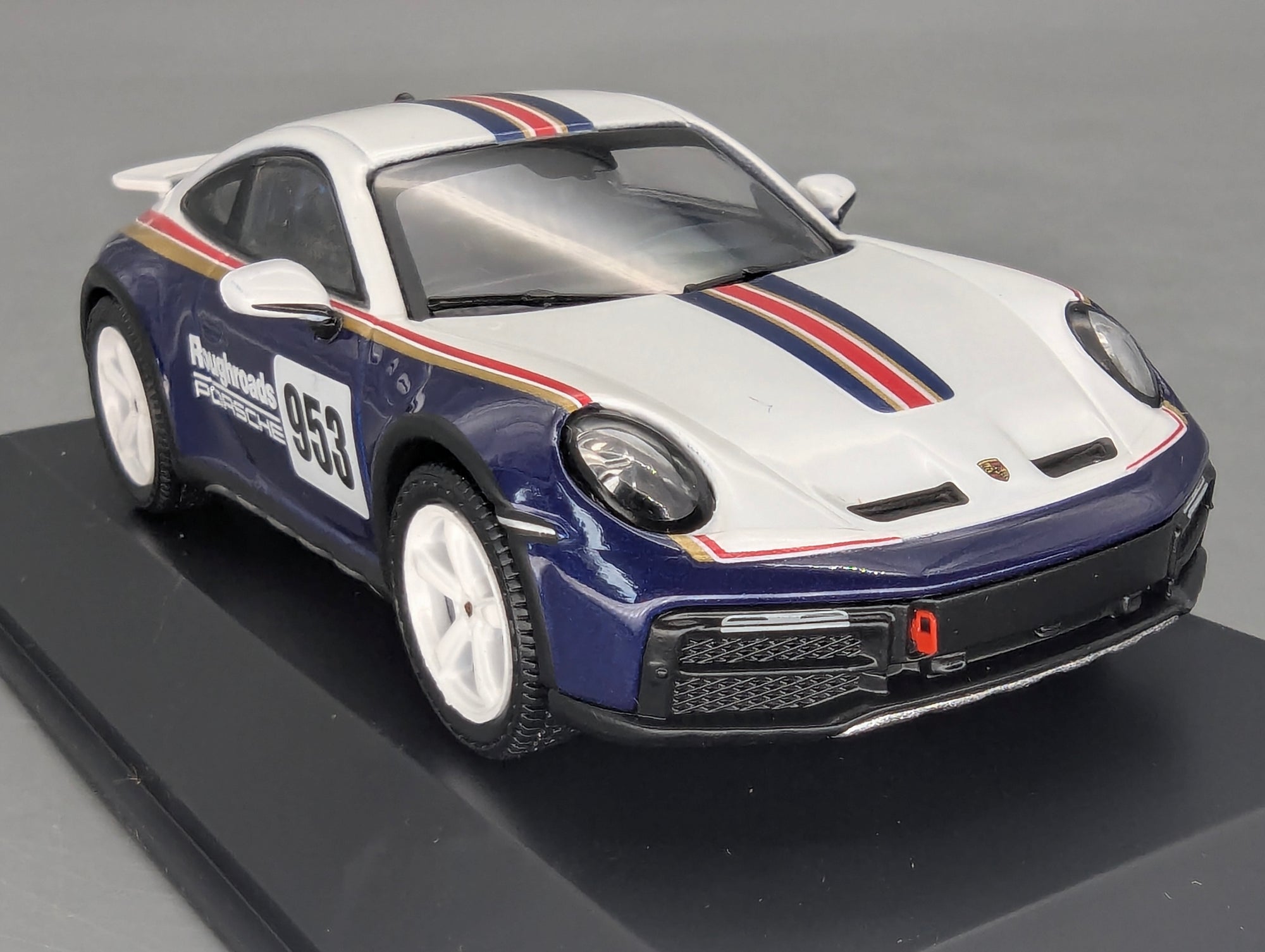 Modellautos 1:43 Spark Porsche 911 Dakar #953 mit WAP Dealer OVP