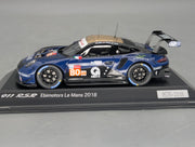 Modellautos 1:43 Spark Porsche 911 RSR 24h Le Mans 2018 #80 mit WAP Dealer OVP