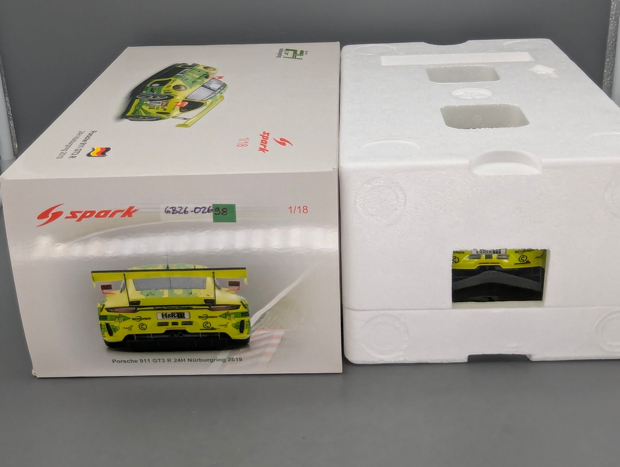 Coches en miniatura 1:43 Minichamps Mercedes Benz SL65 AMG Black Series Plata con embalaje original