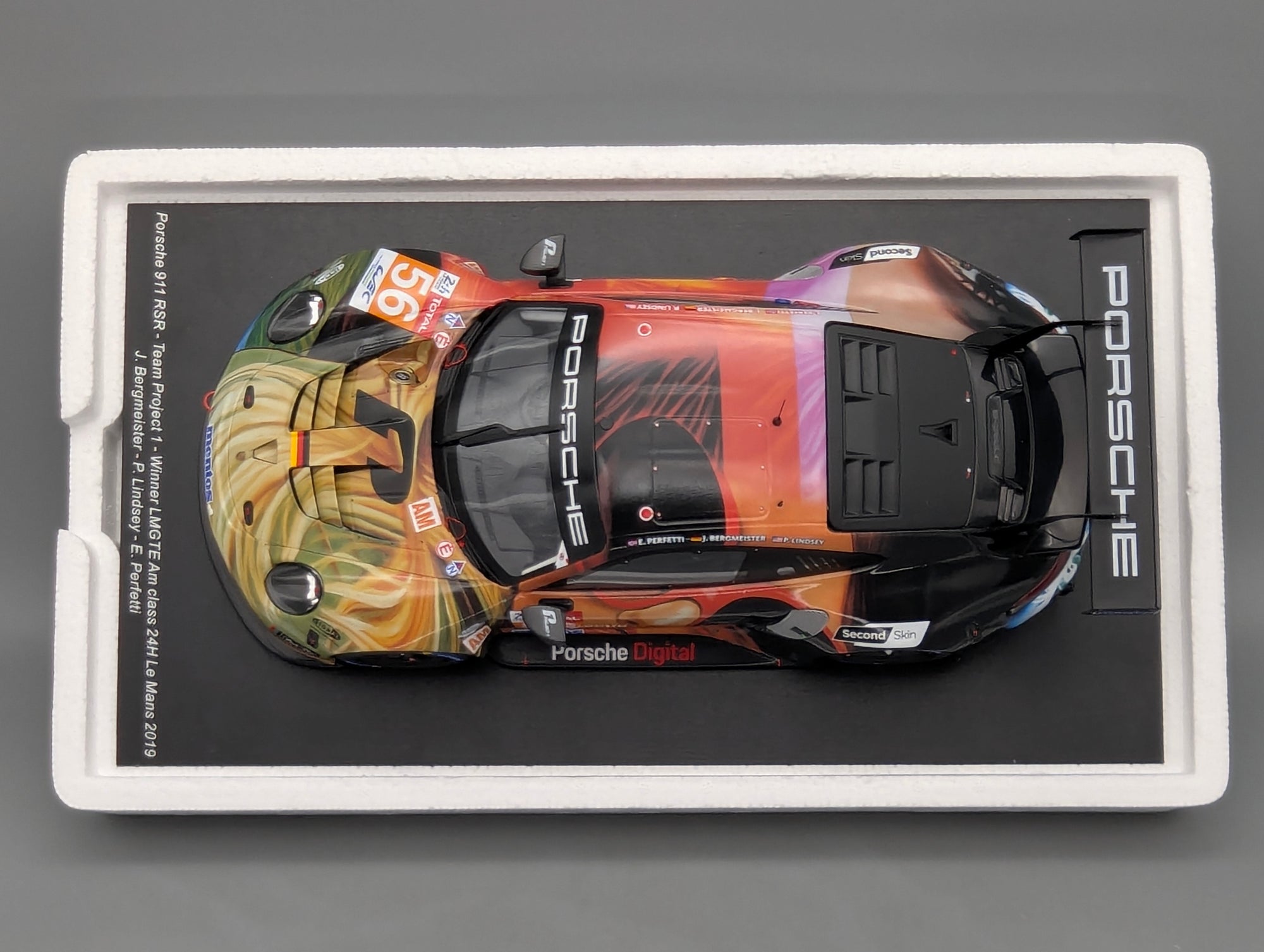 Model Cars 1:43 Minichamps Mercedes Benz SL65 AMG Black Series Silver with original packaging
