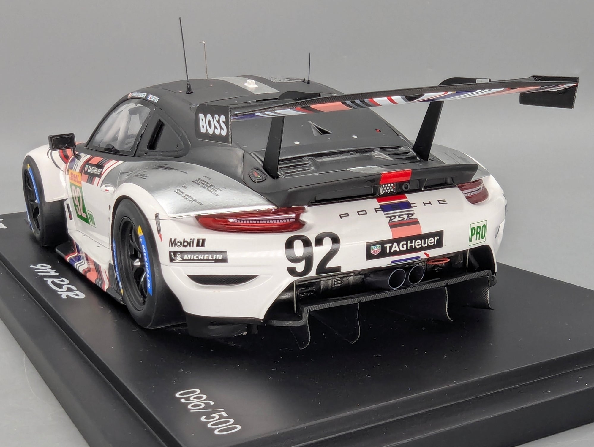 Model Cars 1:43 Minichamps Mercedes Benz SL65 AMG Black Series Silver with original packaging