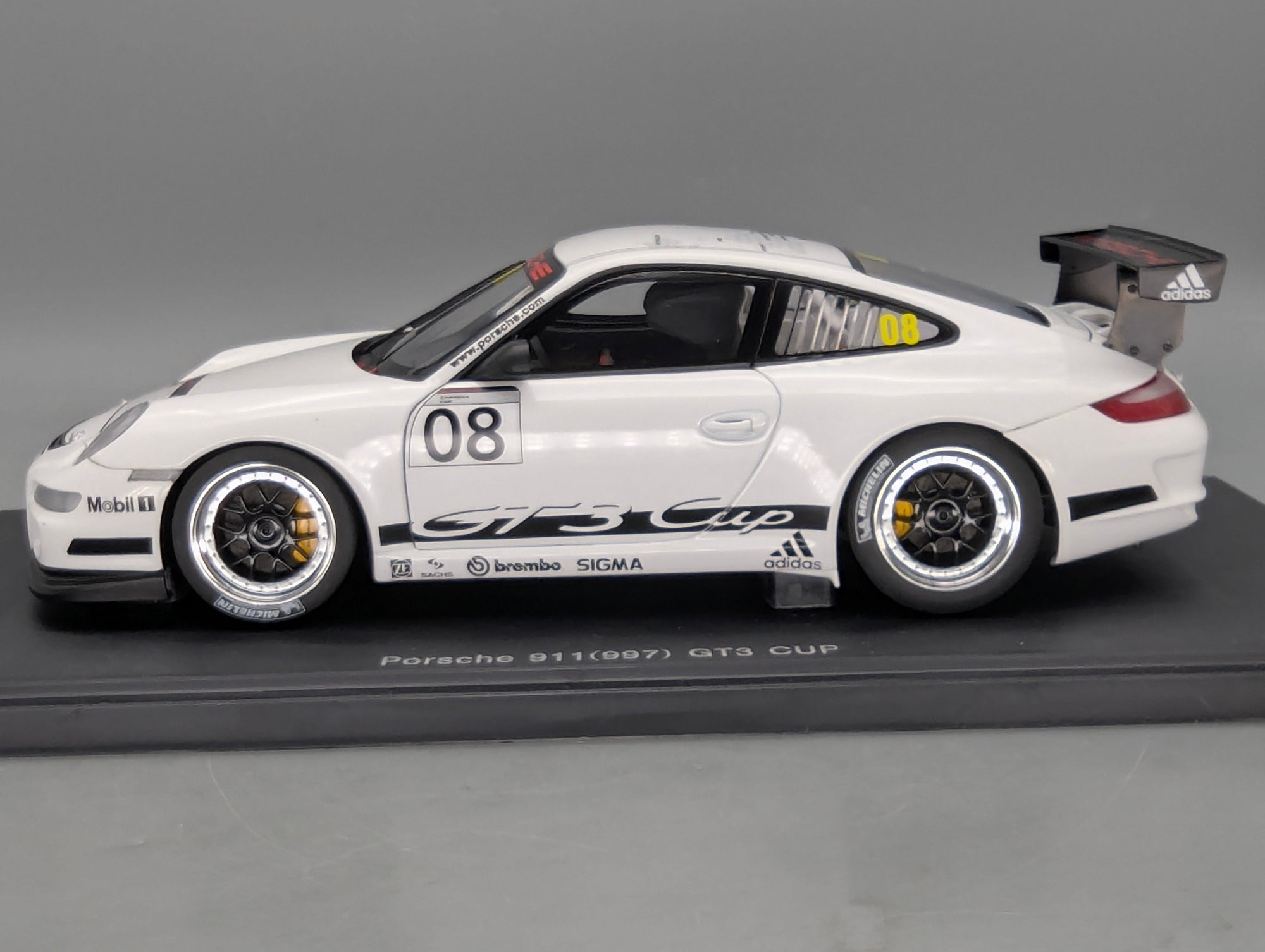 Model Cars 1:43 Spark S9609 Lamborghini Huracan GT3 EVO FIA Vallelunga 2019 #58 OVP