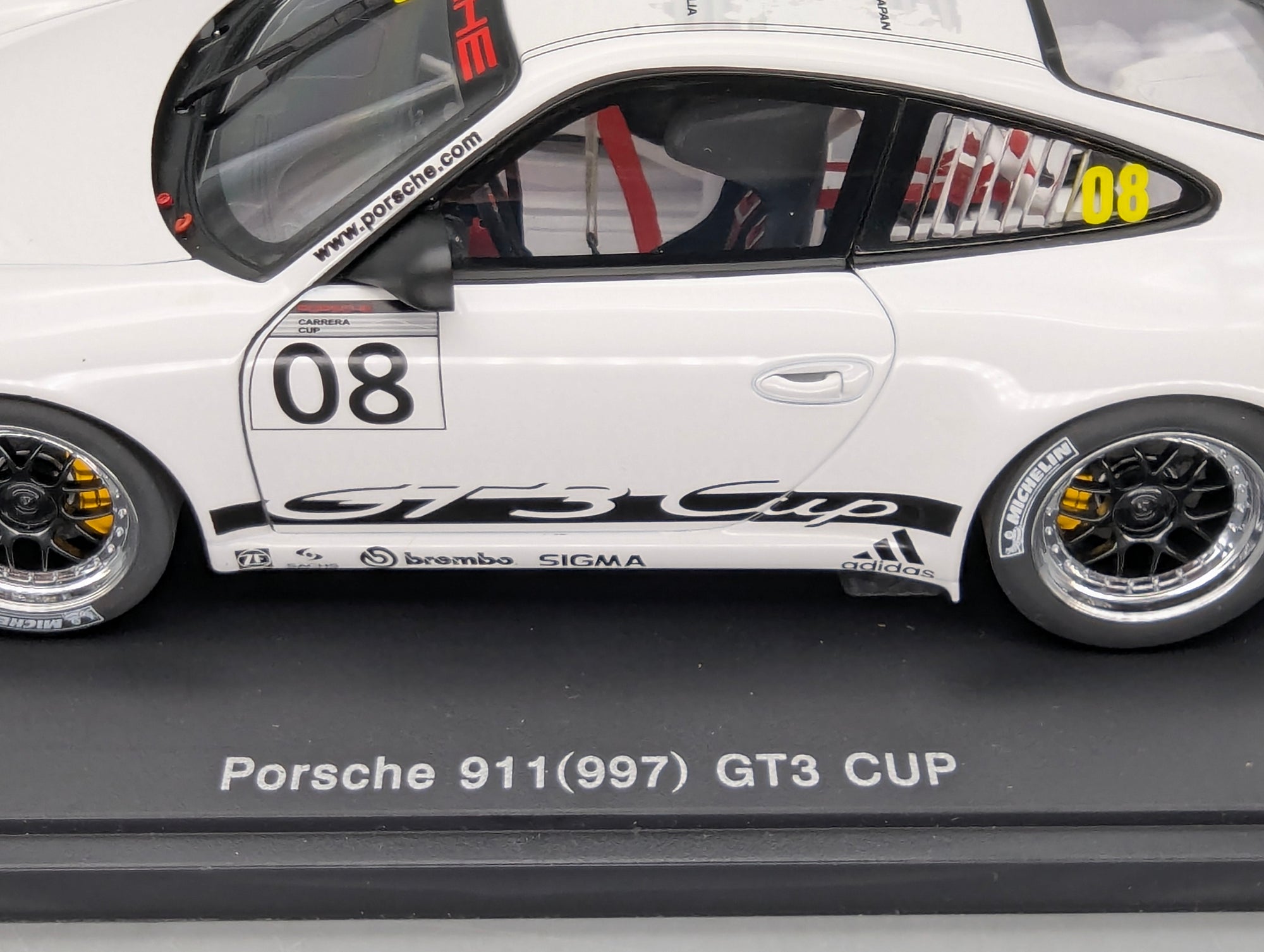 Model Cars 1:43 Spark S9609 Lamborghini Huracan GT3 EVO FIA Vallelunga 2019 #58 OVP