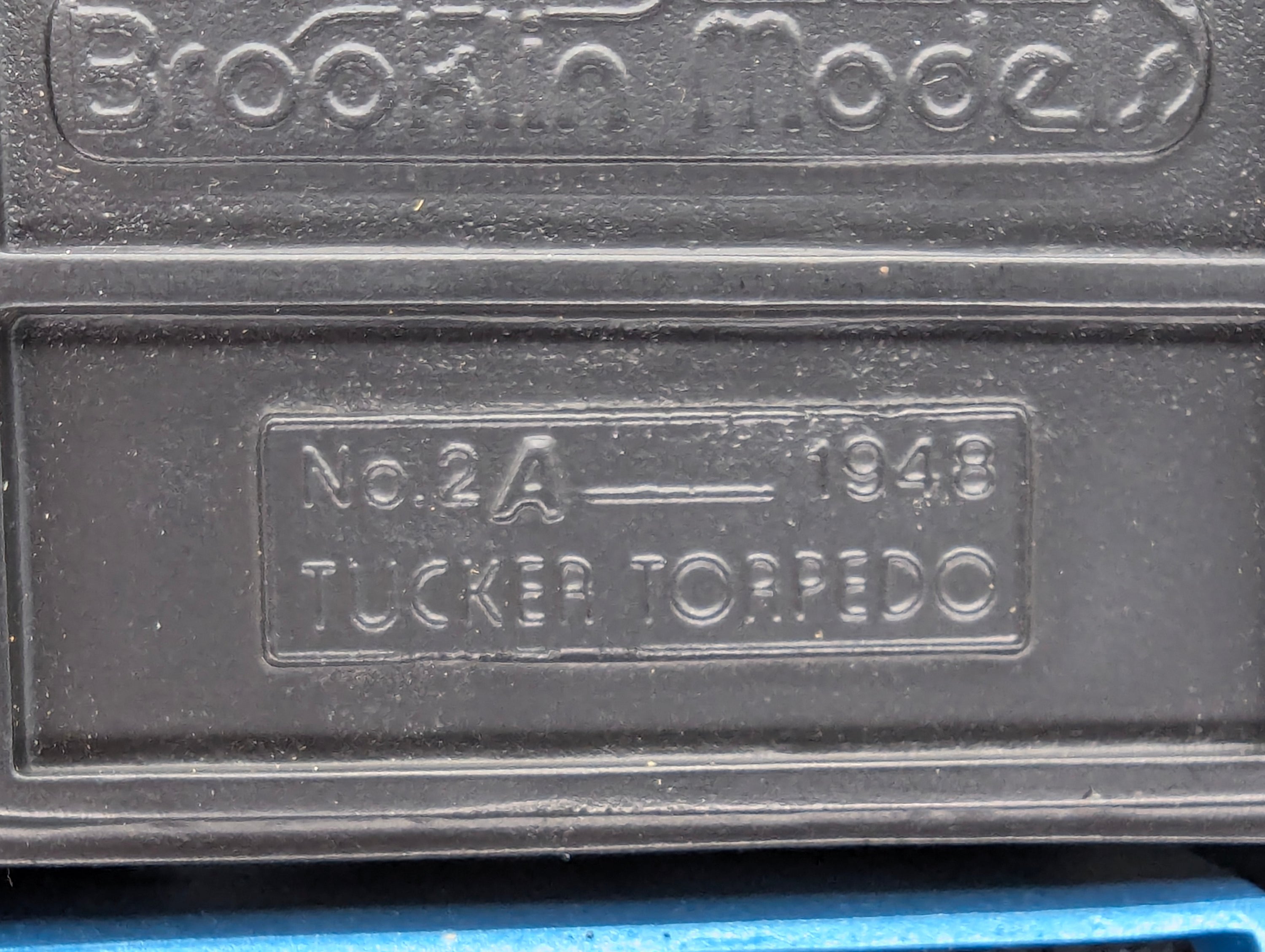 Modellautos 1:43 Brooklin Models #2A Tucker Torpedo 1948 Turquoise Movie Edition mit OVP