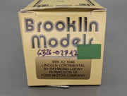 Modellautos 1:43 Brooklin Models #X2 Lincoln Continental 1946 R. Loewy mit OVP