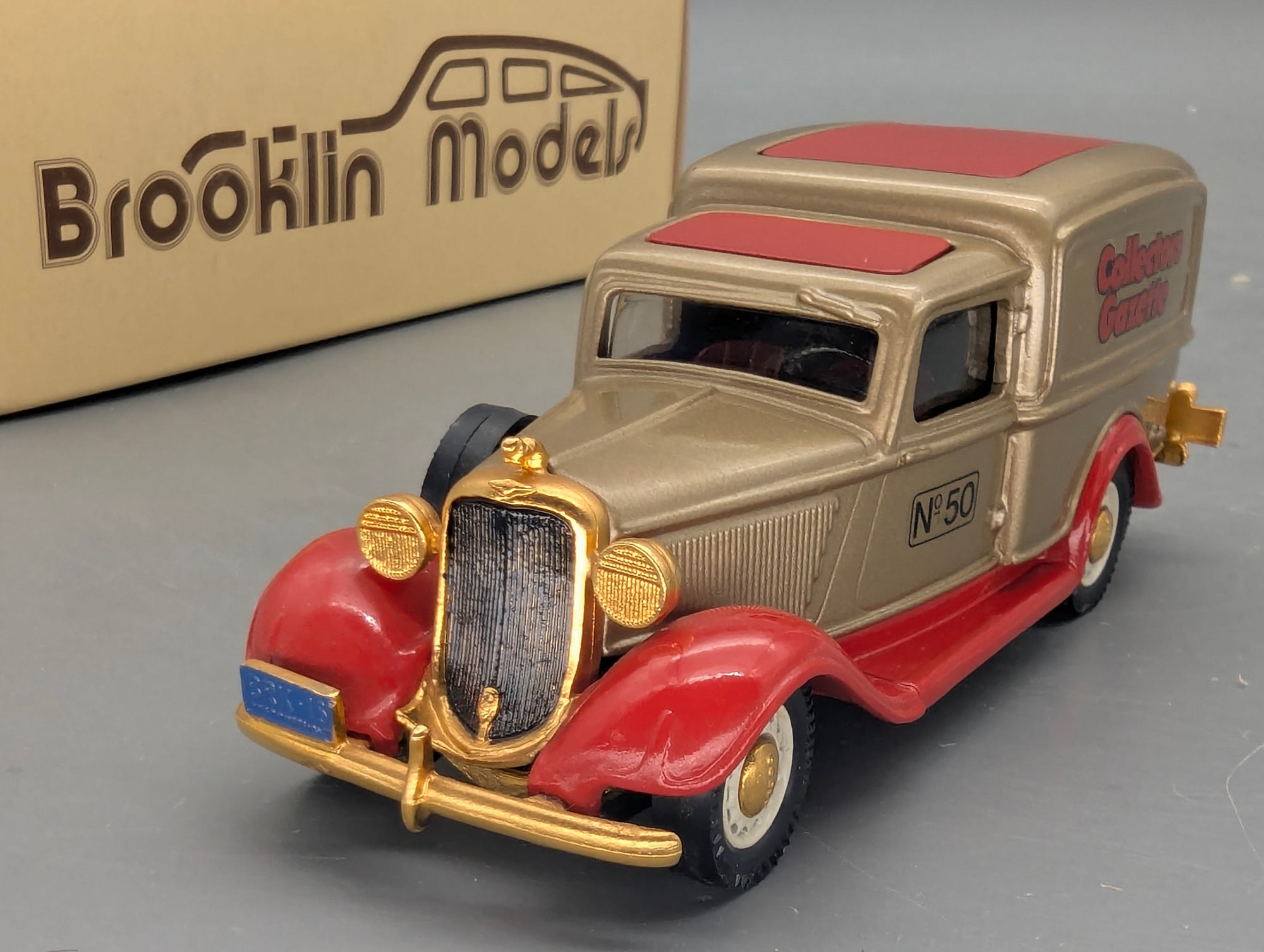 Modellautos 1:43 Brooklin Models #16 Dodge Van 1935 50th Issue Collectors Gazette mit OVP