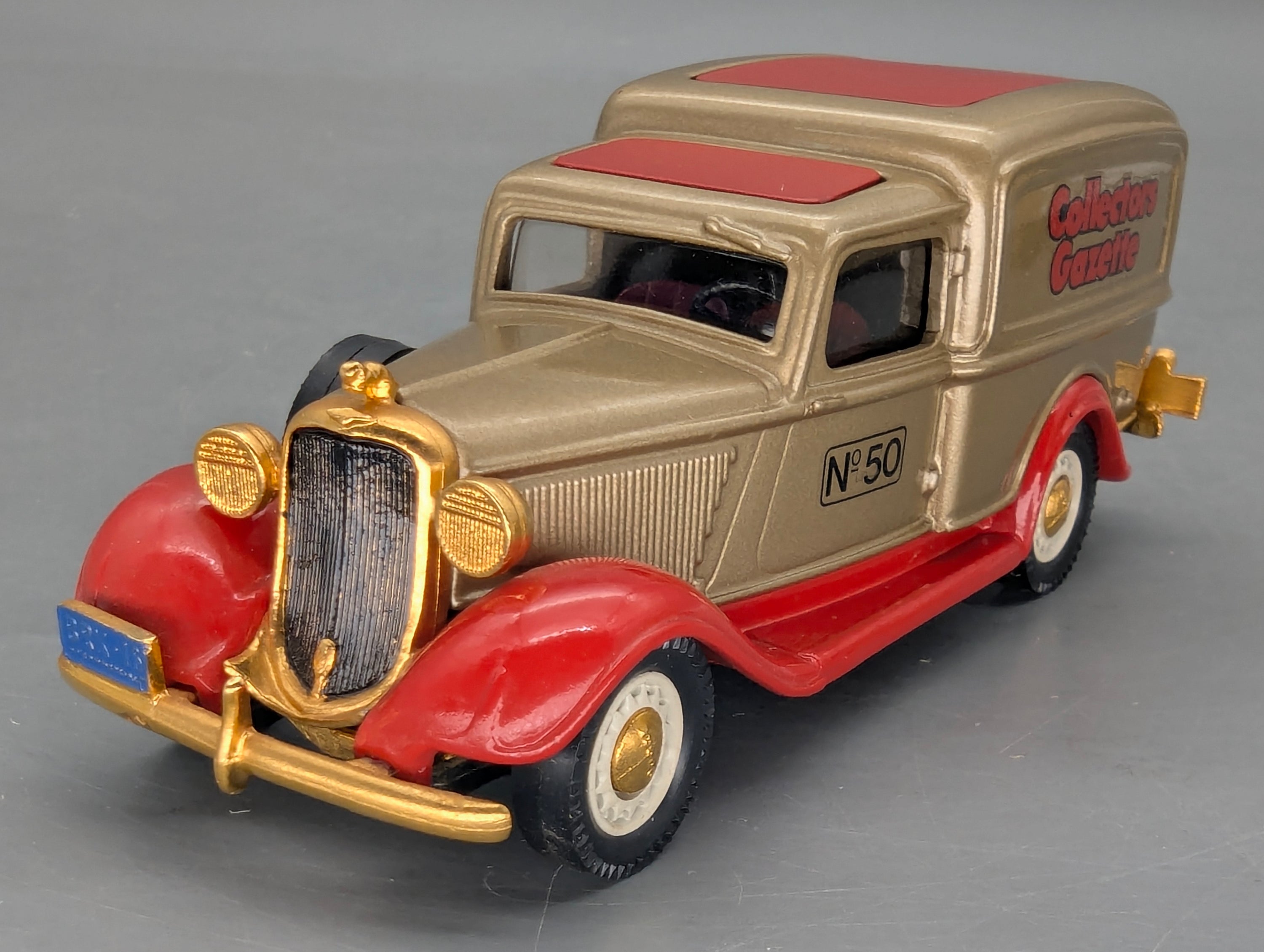 Modellautos 1:43 Brooklin Models #16 Dodge Van 1935 50th Issue Collectors Gazette mit OVP