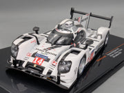 Modellautos 1:43 Ixo Porsche 919 Hybrid 24h Le Mans 2014 #14 Lieb Dumas Jani mit OVP