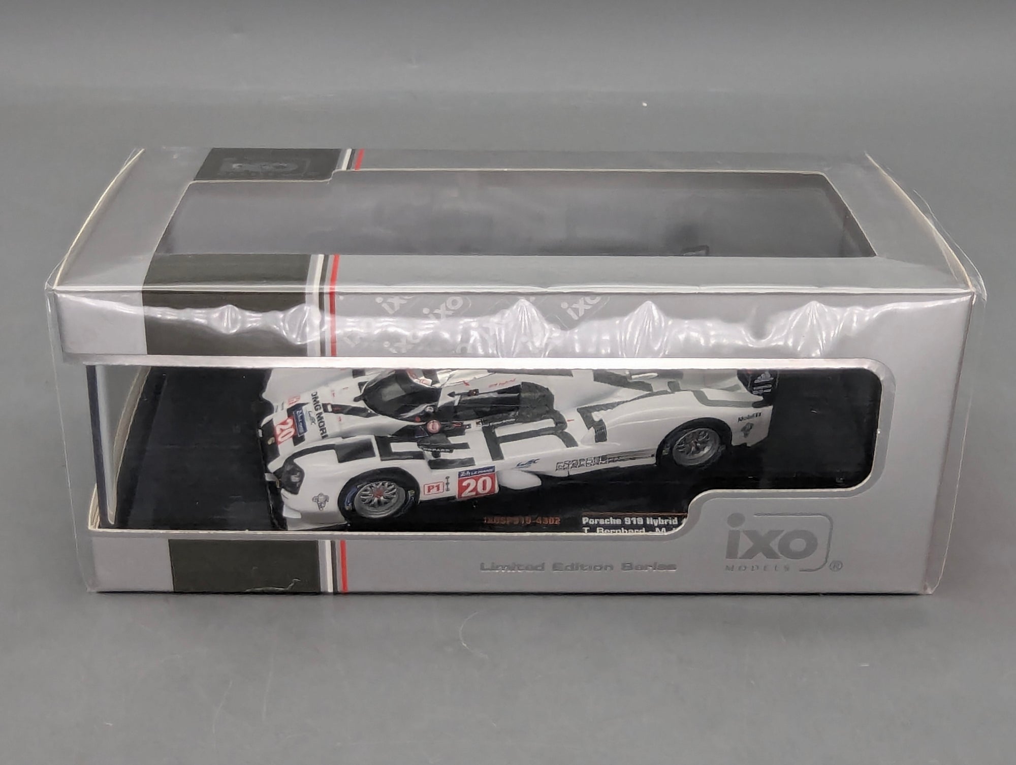 Modellautos 1:43 Ixo Porsche 919 Hybrid 24h Le Mans 2014 #20 Bernhard u.a. mit OVP