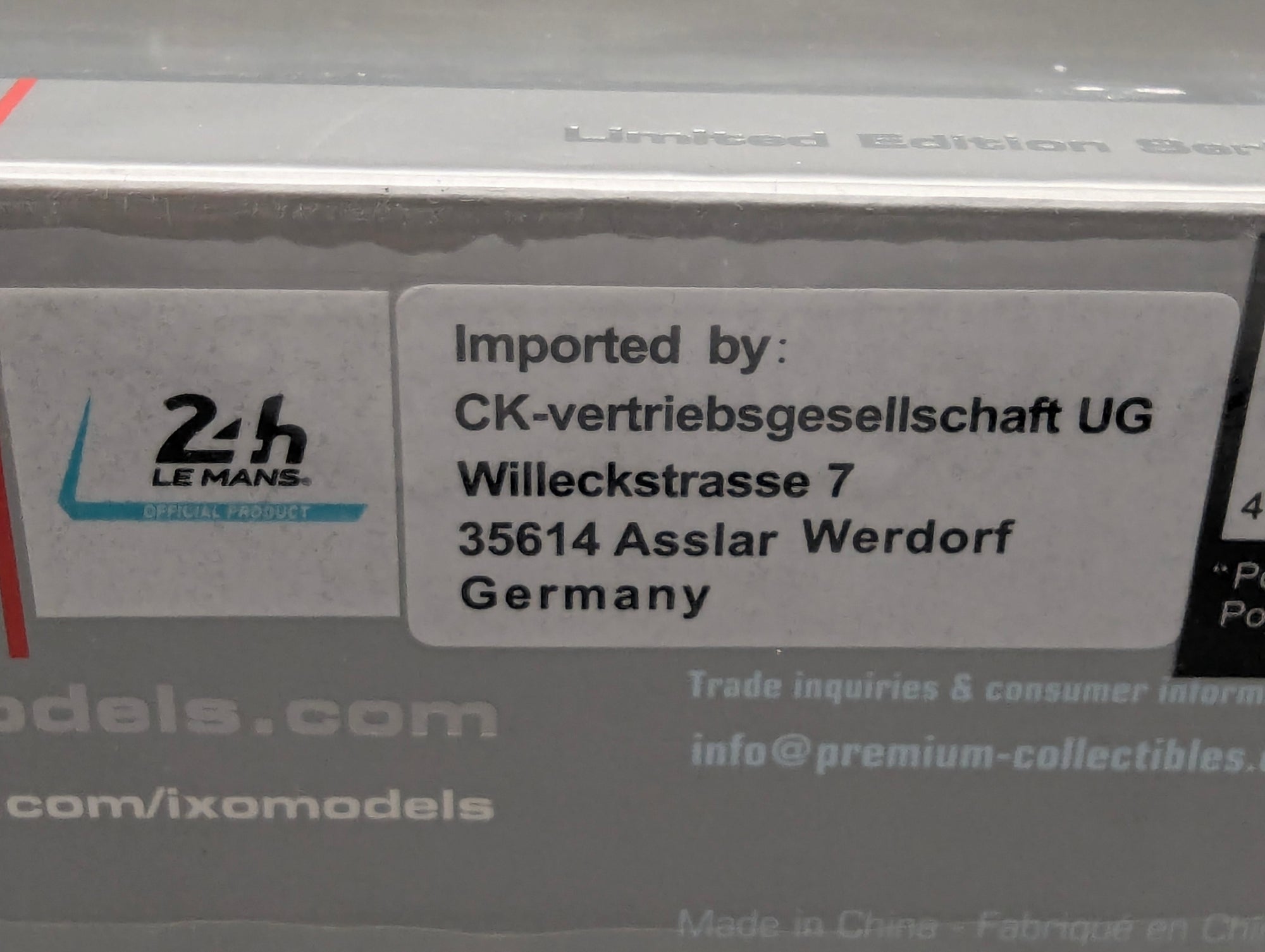 Modellautos 1:43 Ixo Porsche 919 Hybrid 24h Le Mans 2014 #20 Bernhard u.a. mit OVP