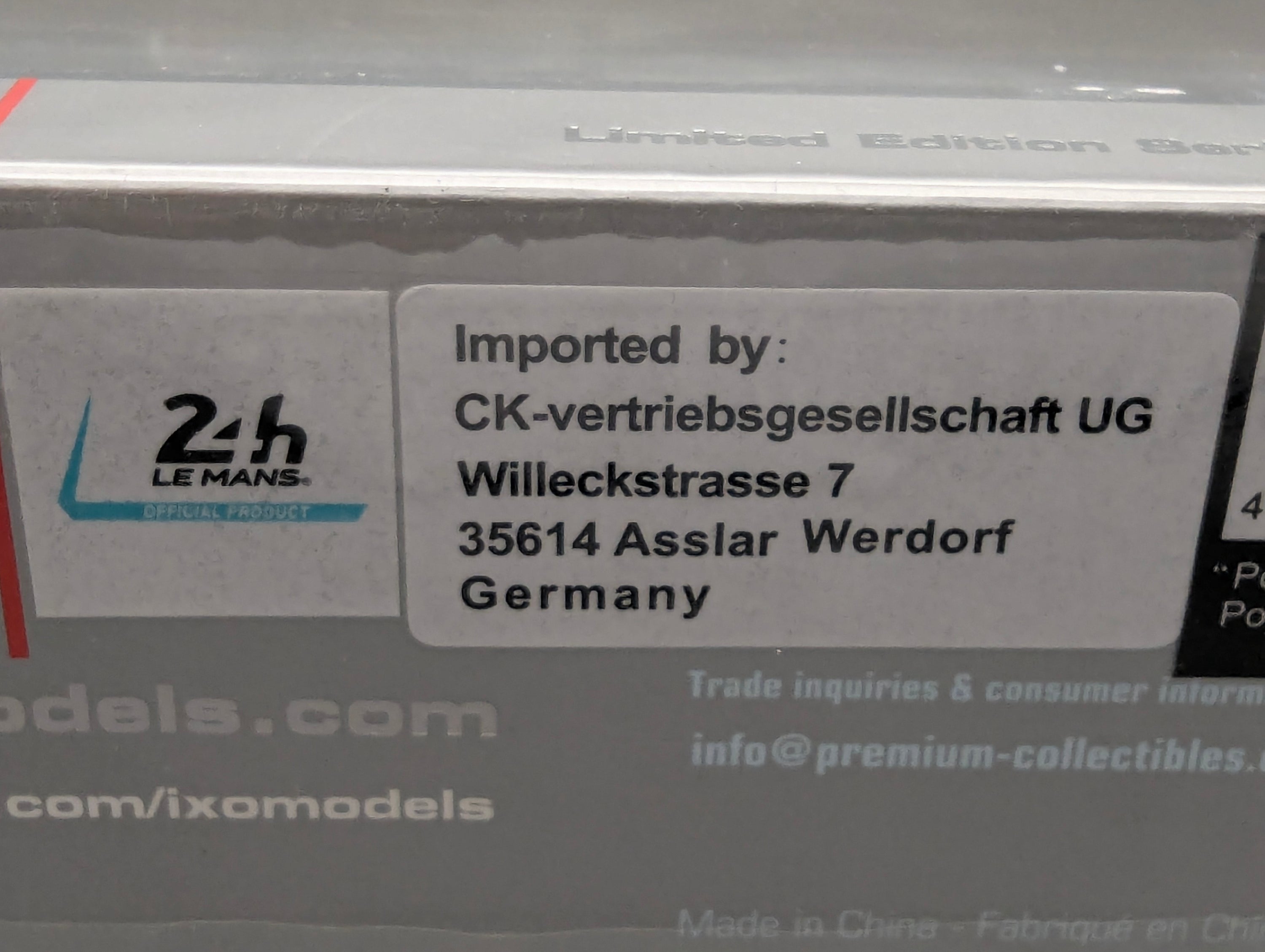 Modellautos 1:43 Ixo Porsche 919 Hybrid 24h Le Mans 2014 #20 Bernhard u.a. mit OVP