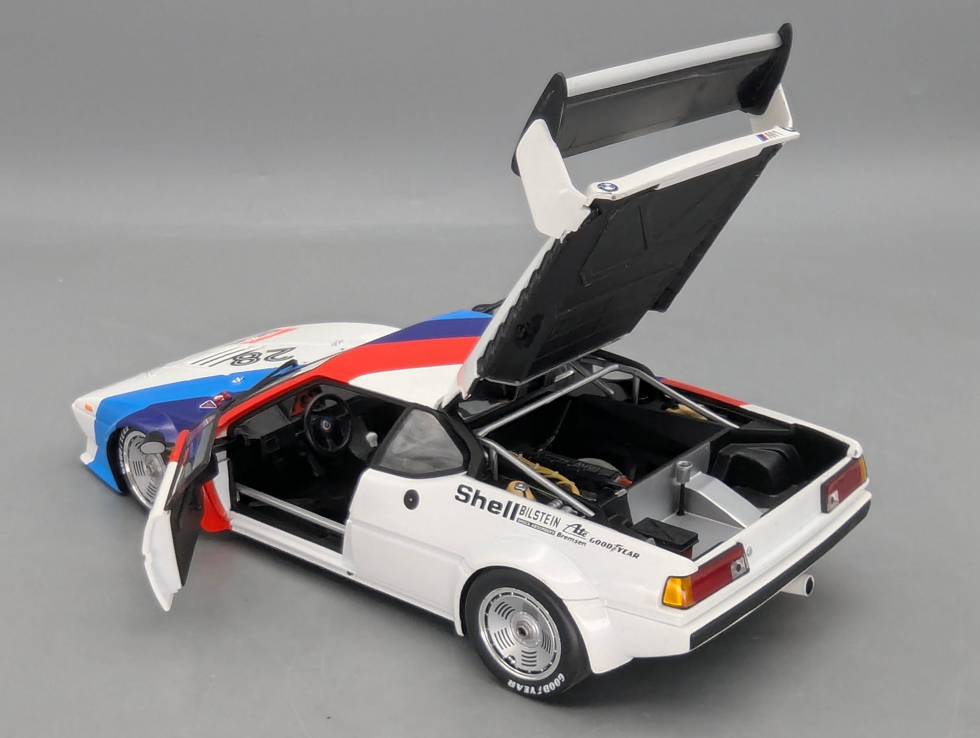 Coches en miniatura 1:43 Minichamps Mercedes Benz SL65 AMG Black Series Plata con embalaje original