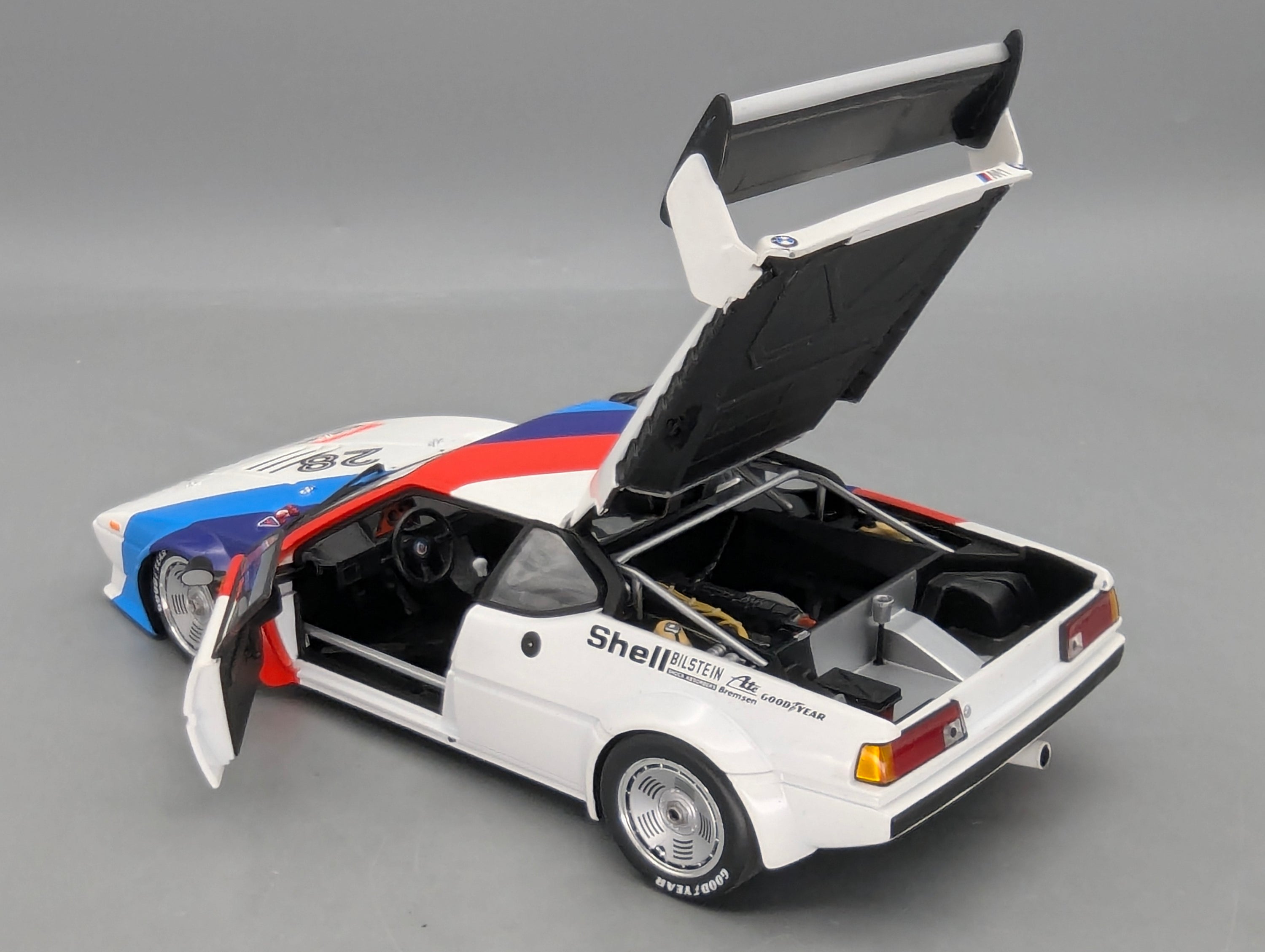 Coches en miniatura 1:43 Minichamps Mercedes Benz SL65 AMG Black Series Plata con embalaje original