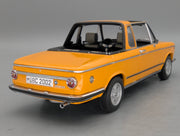Modellautos 1:18 AUTOart BMW 2002 Baur Cabrio Convertible Orange mit Dealer OVP