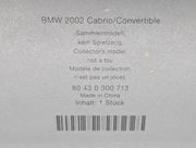 Modellautos 1:18 AUTOart BMW 2002 Baur Cabrio Convertible Orange mit Dealer OVP