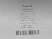 Modellautos 1:18 Revell BMW 507 Rot mit Dealer OVP
