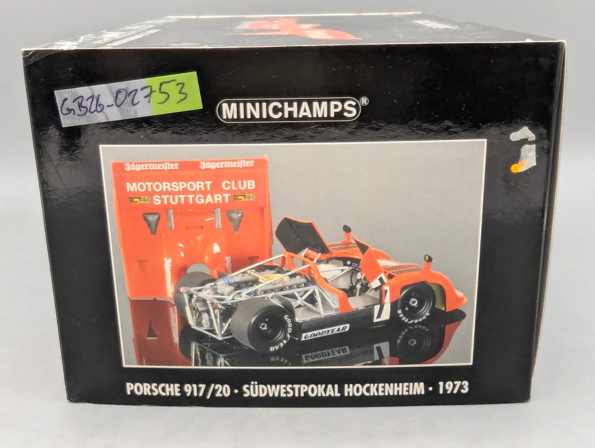Modellautos 1:18 Minichamps Porsche 917/20 WINNER Hockenheim 1973 #7 Elford OVP