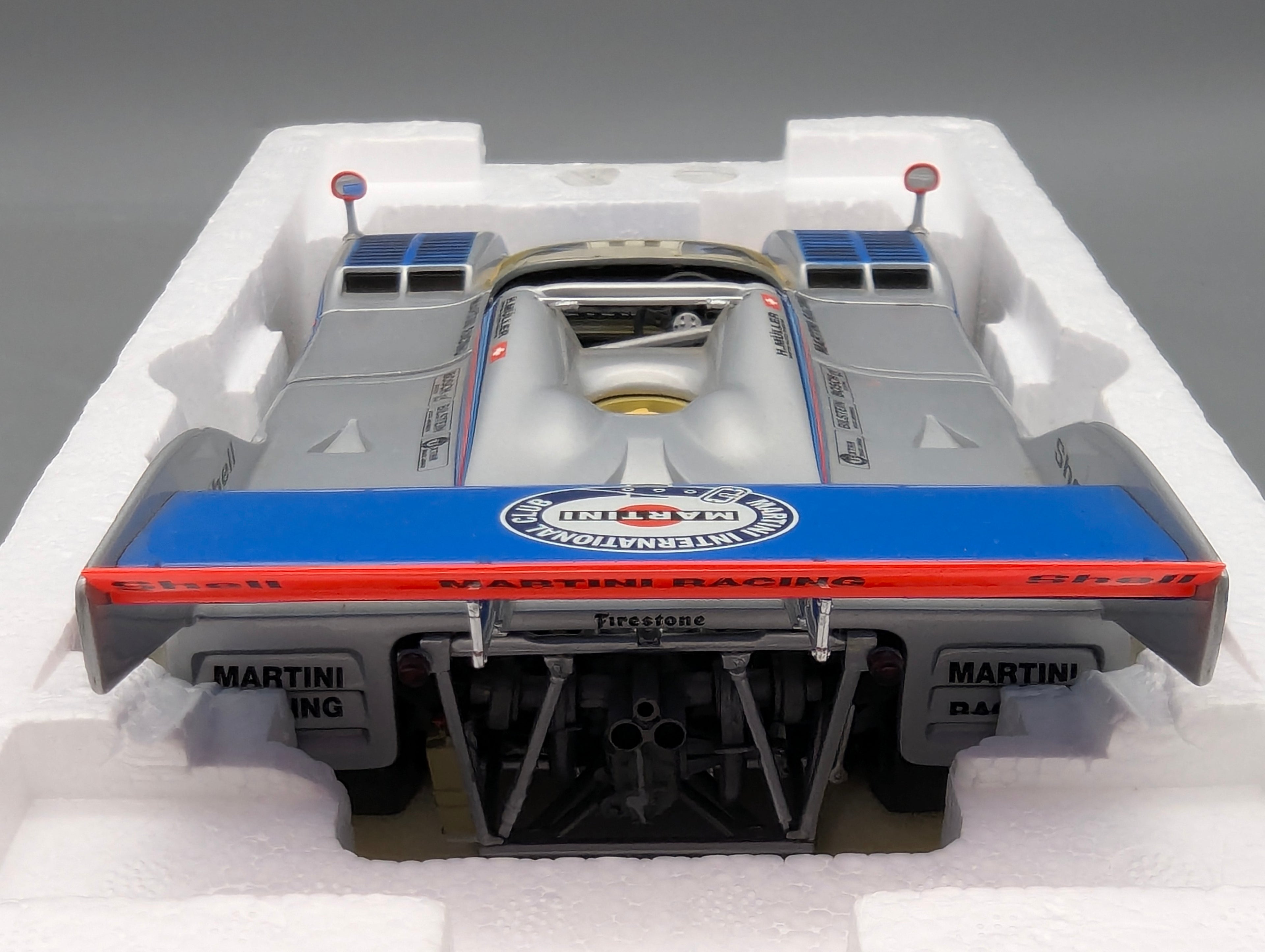Coches en miniatura 1:43 Minichamps Mercedes Benz SL65 AMG Black Series Plata con embalaje original
