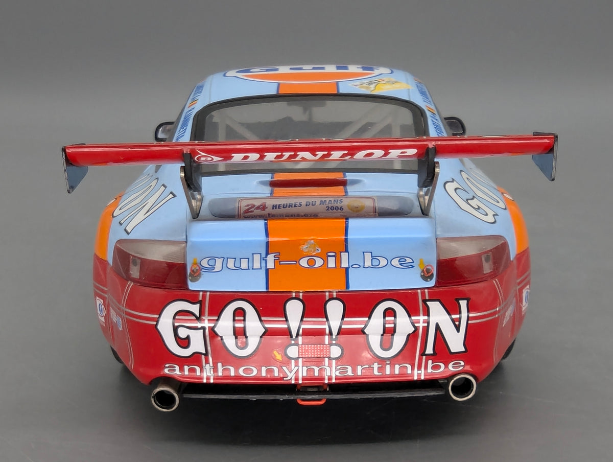 Modellautos 1:18 Minichamps Porsche 911 GT3 RSR 24h Le Mans 2006 #73 OVP