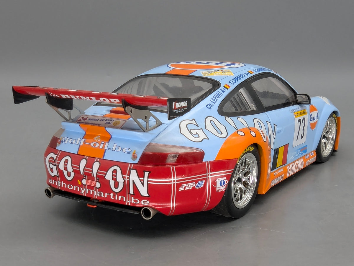 Modellautos 1:18 Minichamps Porsche 911 GT3 RSR 24h Le Mans 2006 #73 OVP