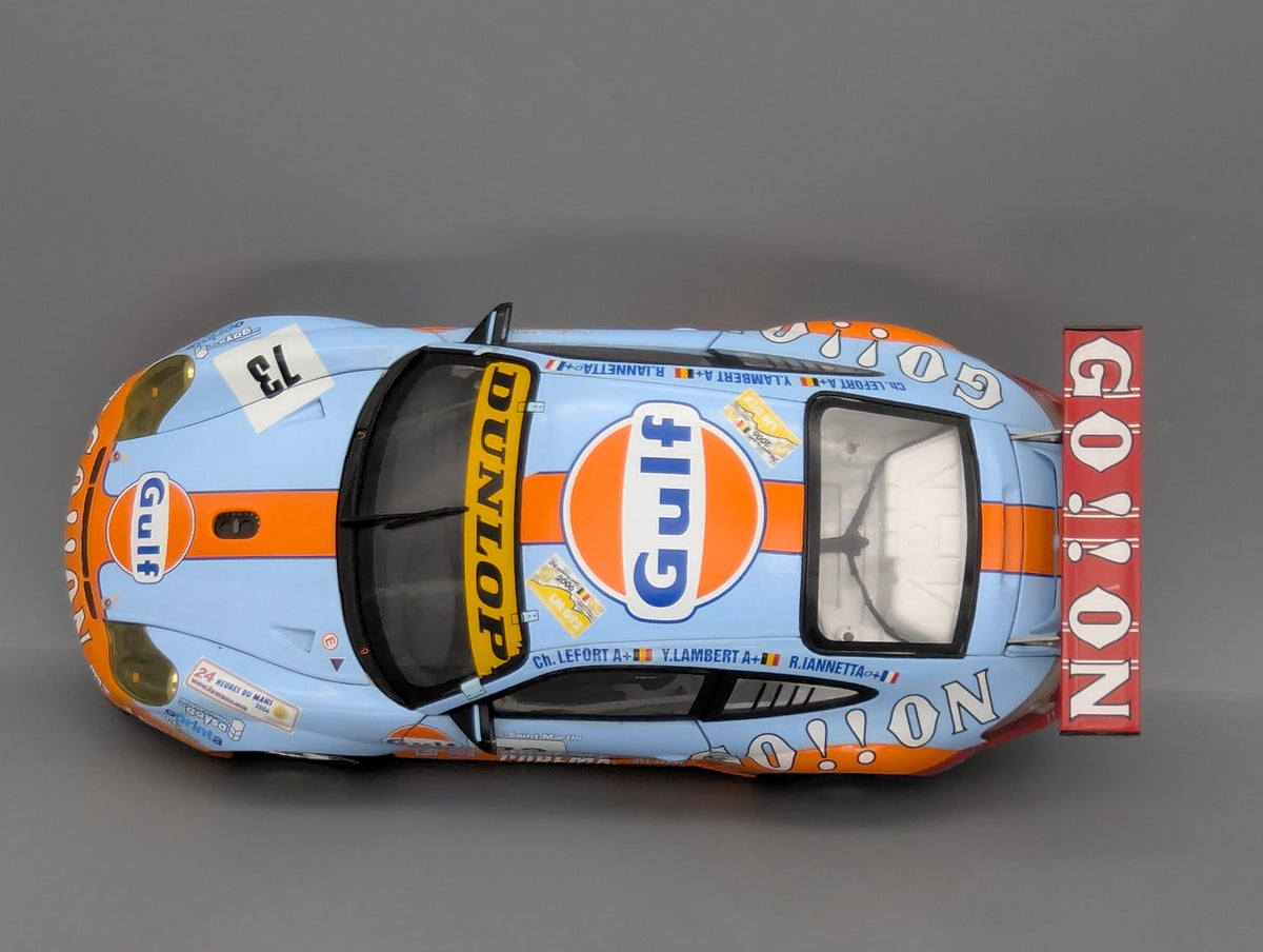 Modellautos 1:18 Minichamps Porsche 911 GT3 RSR 24h Le Mans 2006 #73 OVP