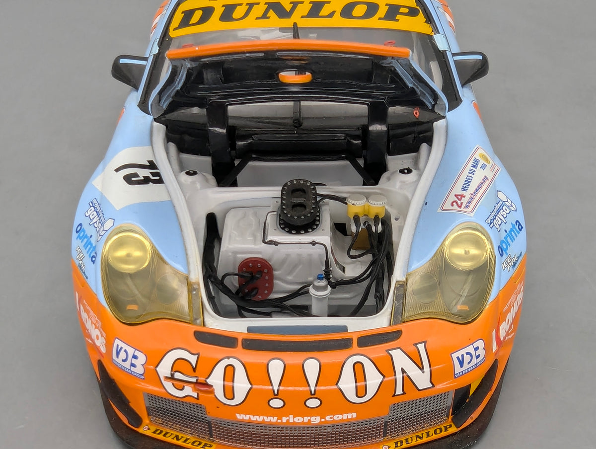 Modellautos 1:18 Minichamps Porsche 911 GT3 RSR 24h Le Mans 2006 #73 OVP