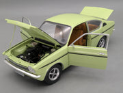 Modellautos 1:18 Minichamps Opel Kadett C Coupe SR 1976 Grün OVP