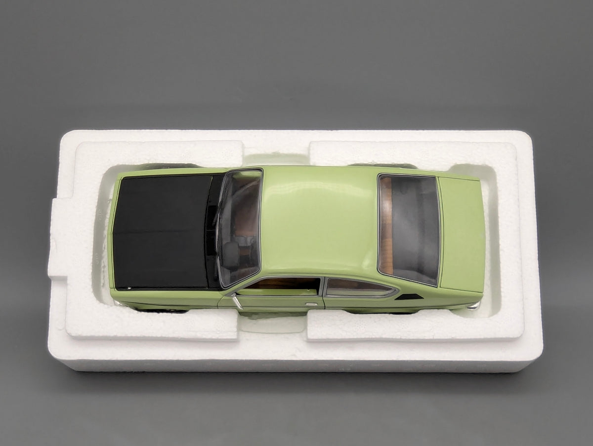 Modellautos 1:18 Minichamps Opel Kadett C Coupe SR 1976 Grün OVP