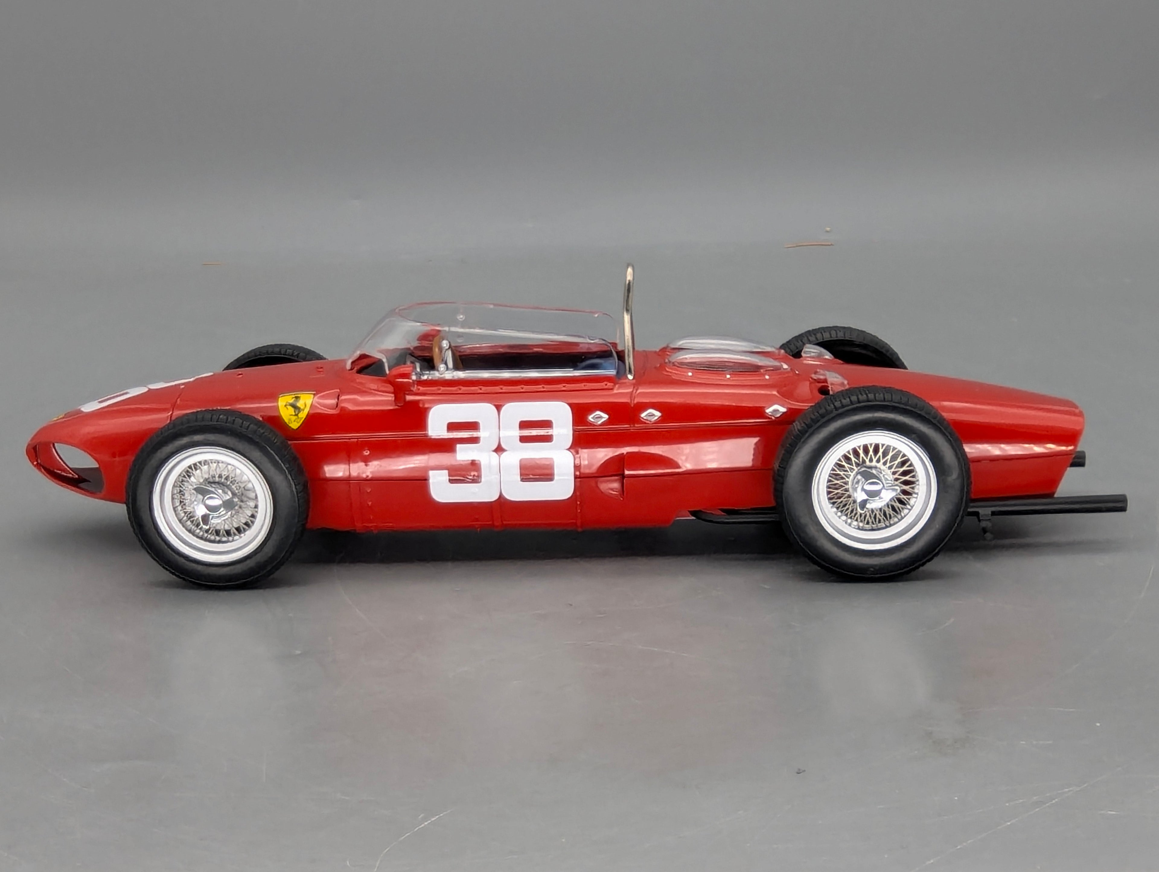 Modellautos 1:18 CMR CMR169 Ferrari Dino 156 Sharknose 3rd Monaco 1961 #38 Phil Hill mit OVP