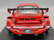 Modellautos 1:18 GT Spirit GT449 Porsche 911 RWB Body Kit Painkiller Rot #9 OVP